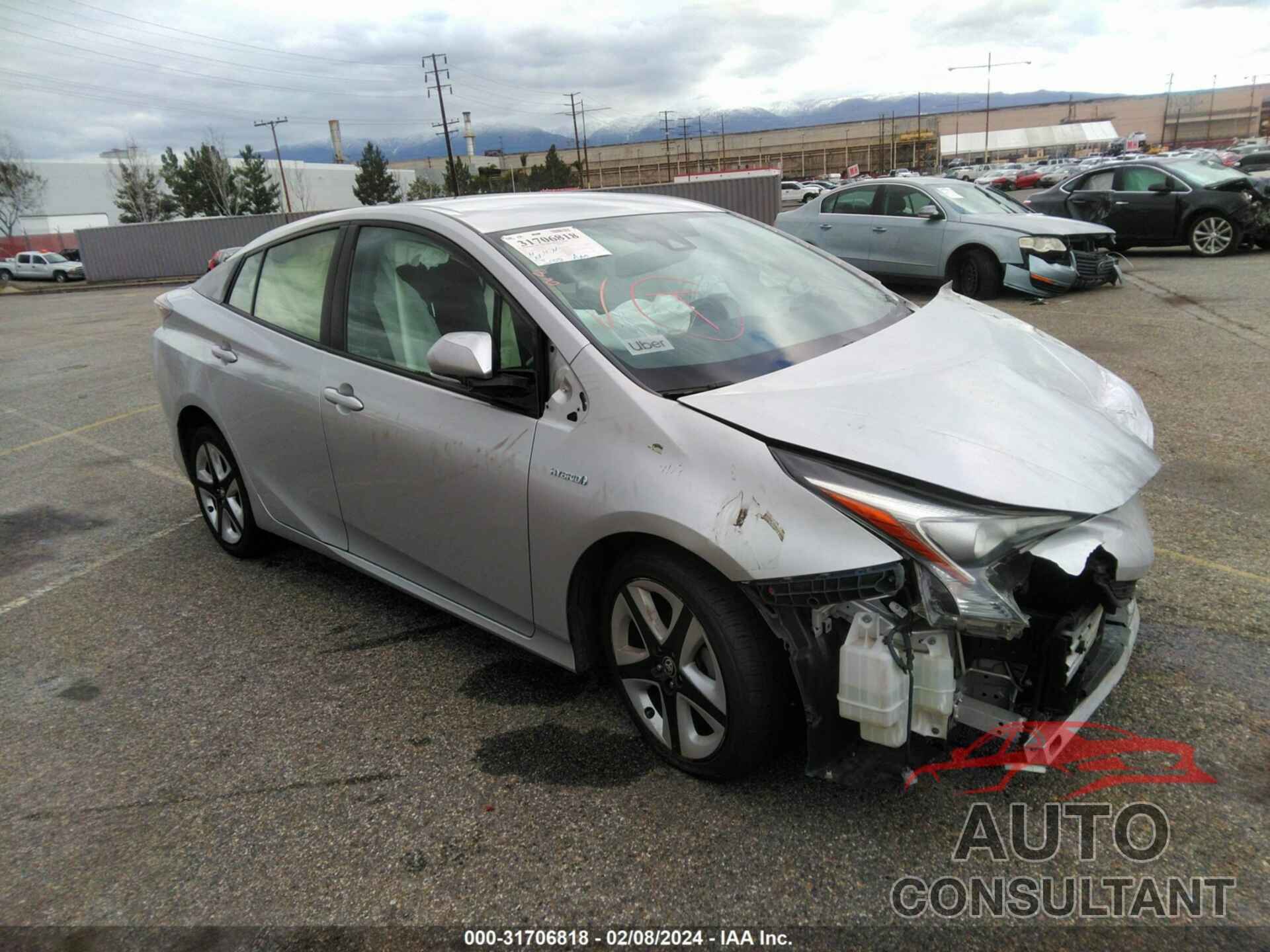 TOYOTA PRIUS 2016 - JTDKARFU5G3017258