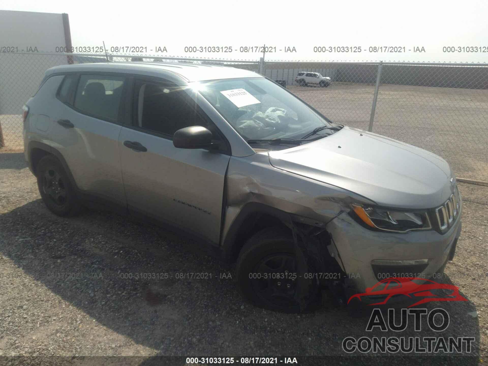 JEEP COMPASS 2019 - 3C4NJCAB1KT782335