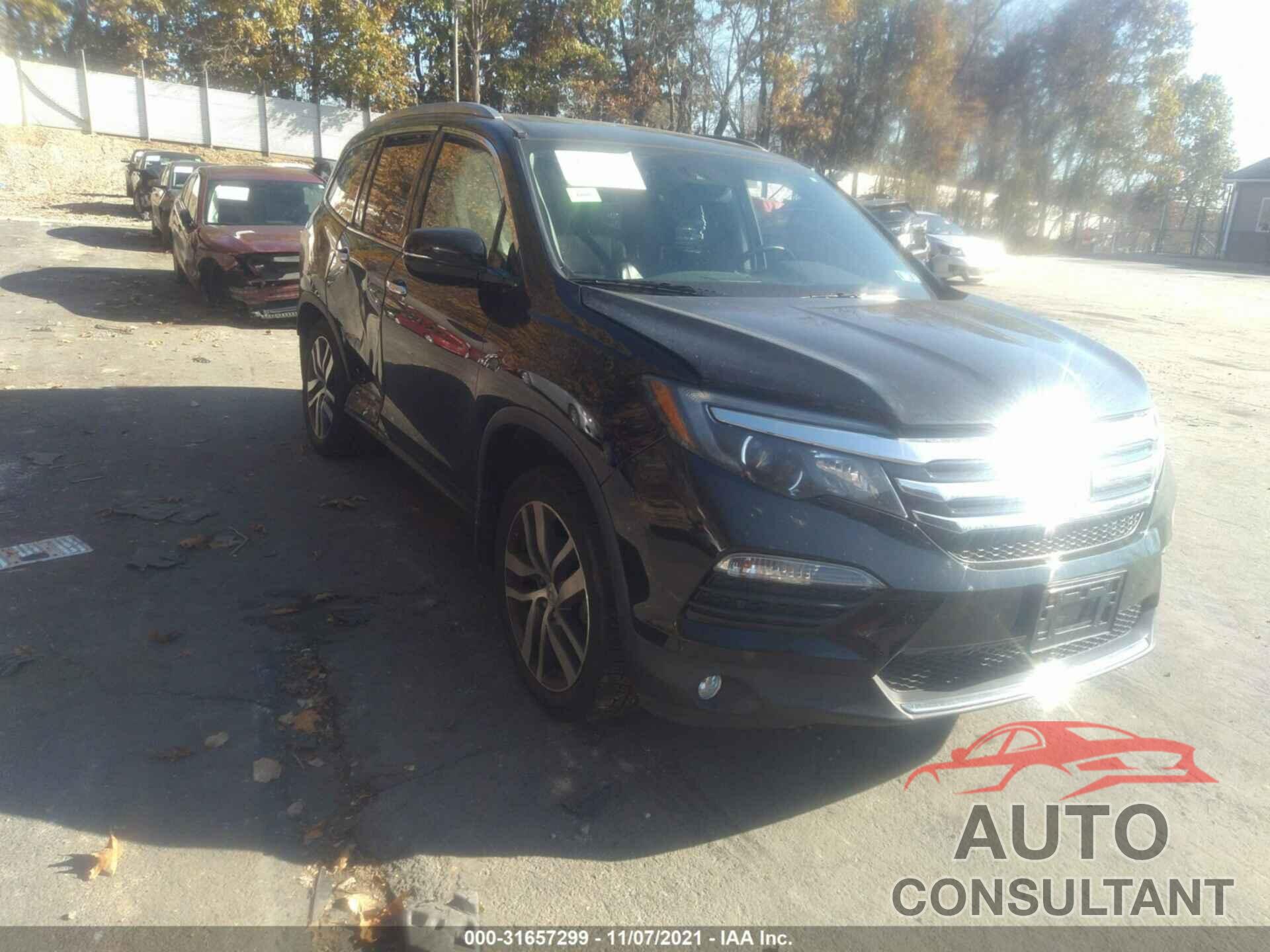 HONDA PILOT 2016 - 5FNYF6H02GB050483