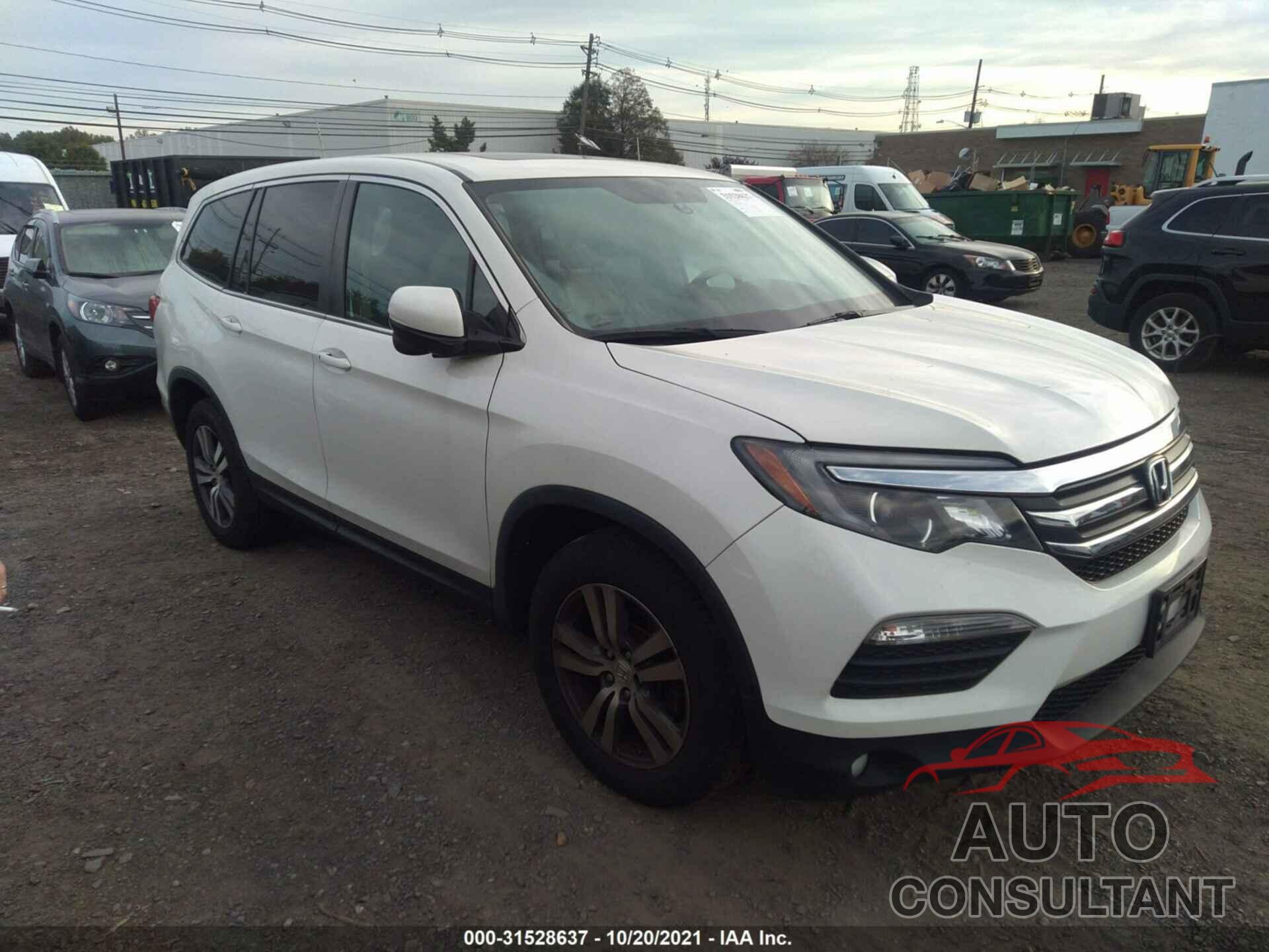 HONDA PILOT 2016 - 5FNYF6H57GB025381