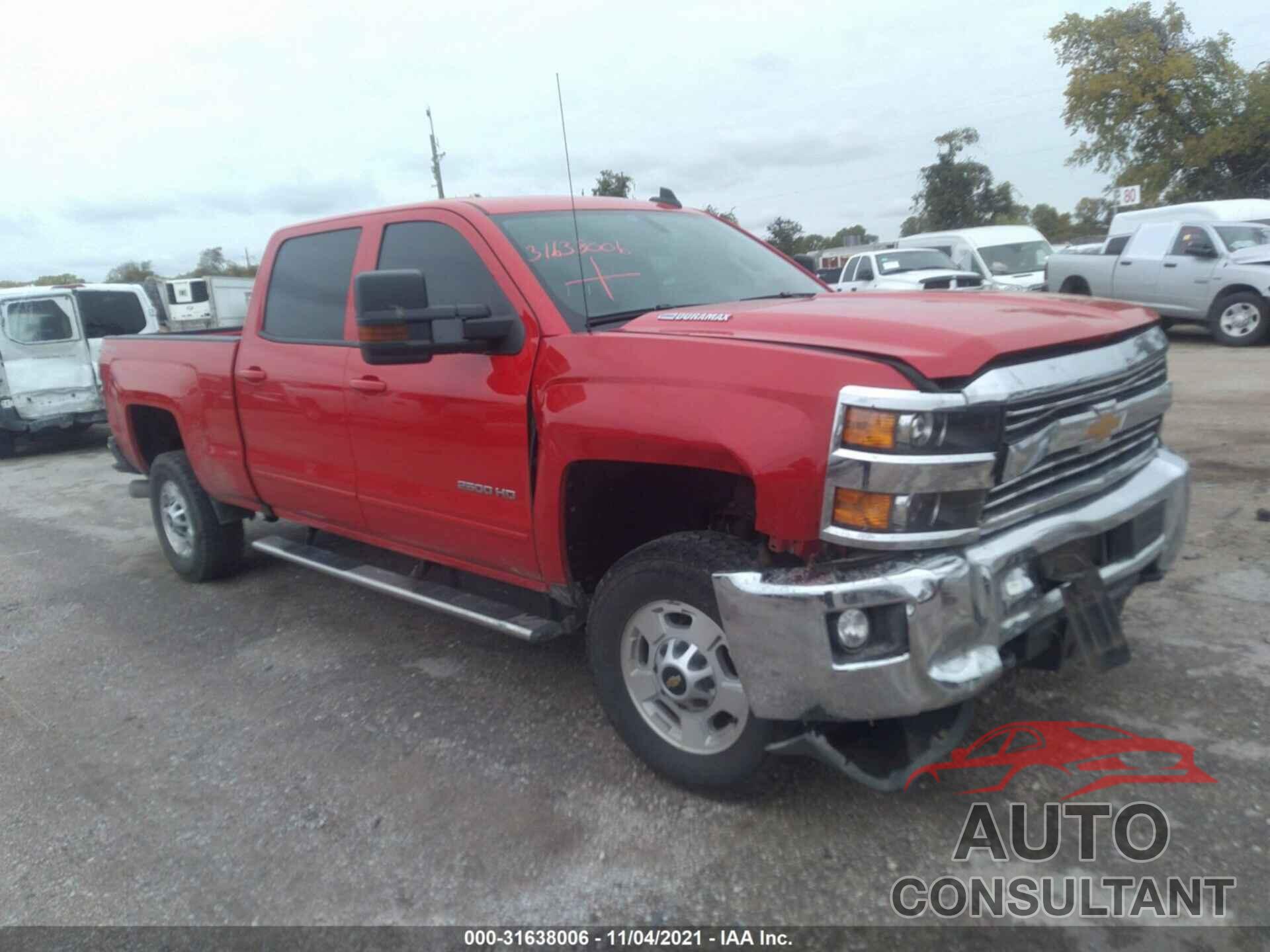 CHEVROLET SILVERADO 2500HD 2016 - 1GC1KVE87GF161396