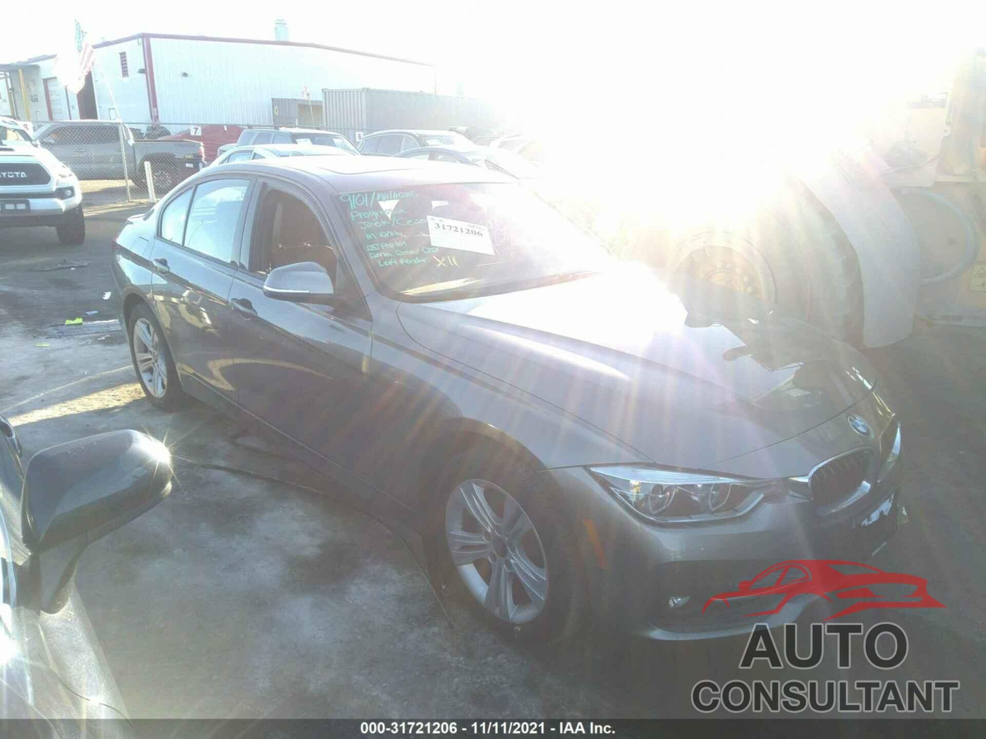 BMW 3 SERIES 2016 - WBA8E9G53GNT83713