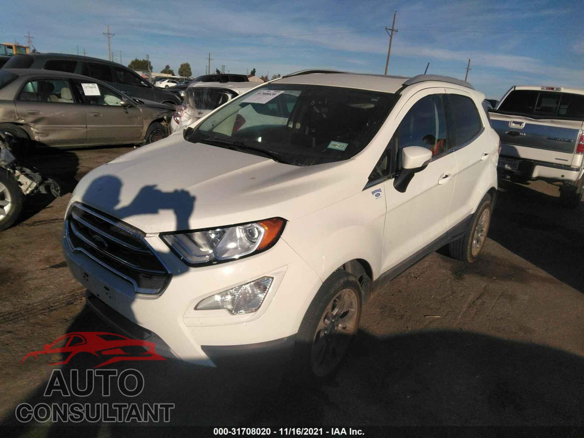 FORD ECOSPORT 2020 - MAJ6S3KL9LC358171