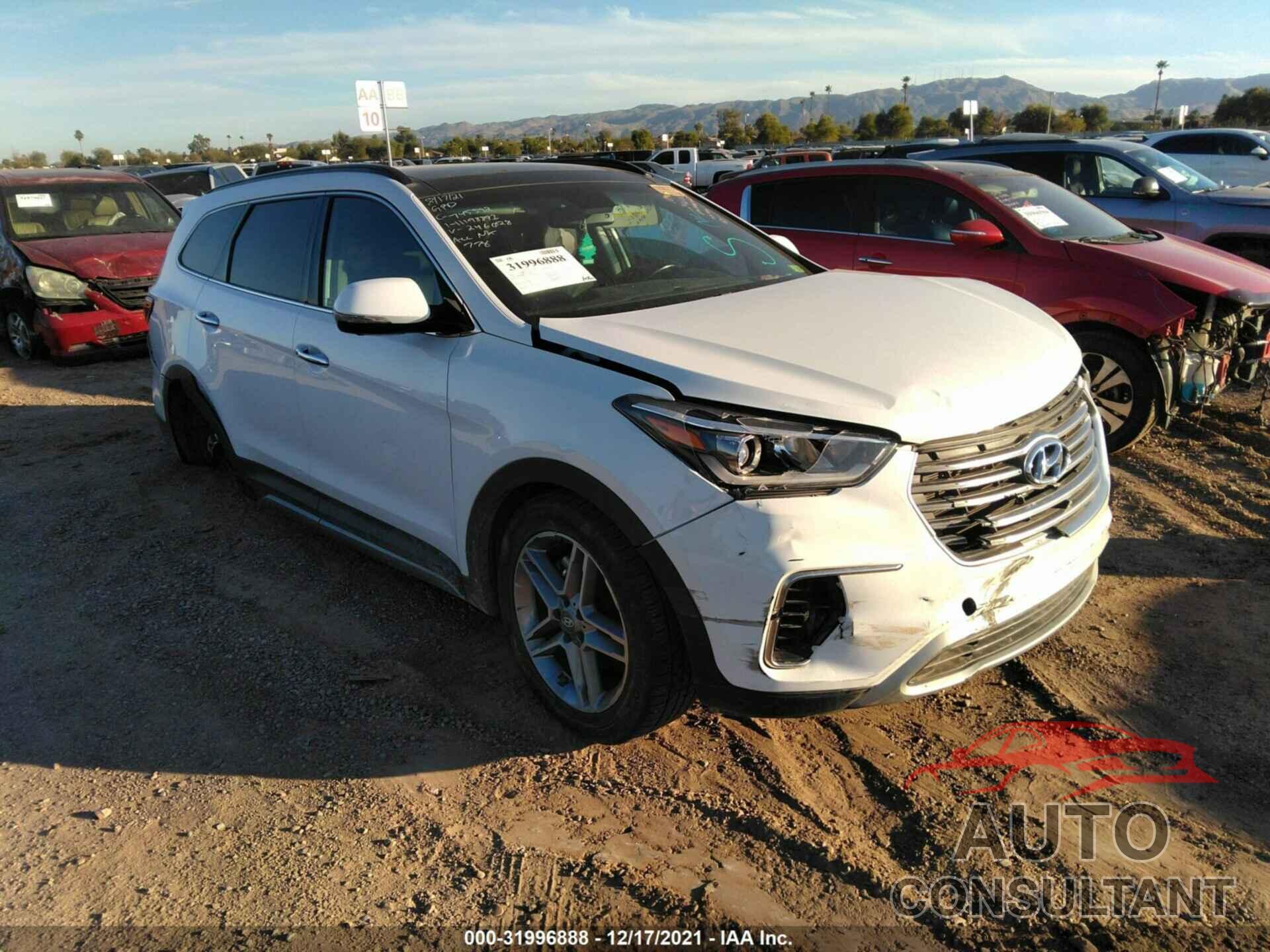 HYUNDAI SANTA FE 2017 - KM8SR4HF2HU246028