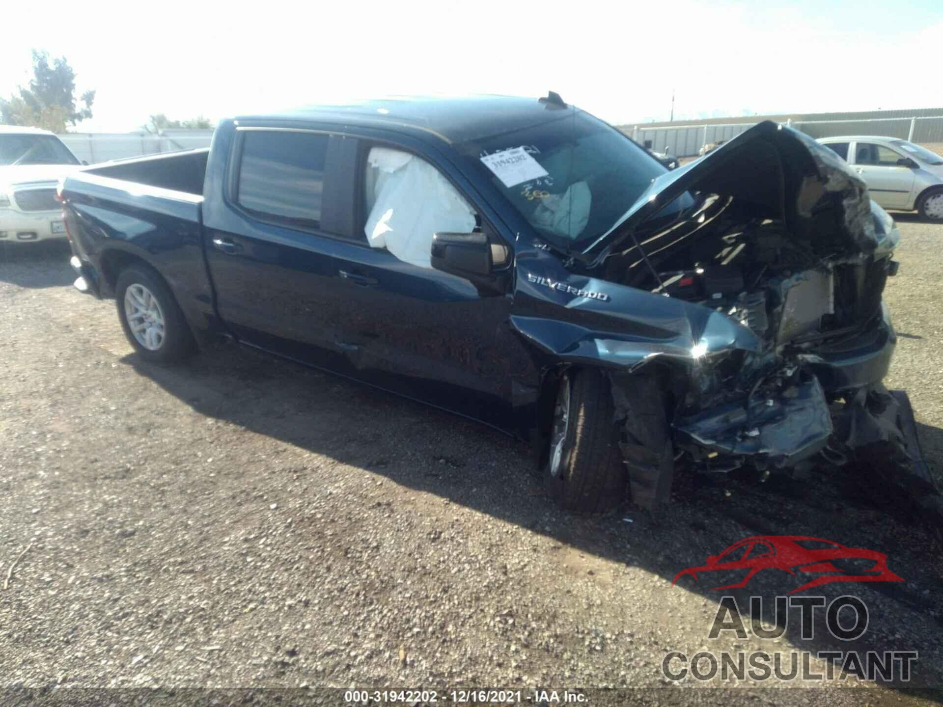 CHEVROLET SILVERADO 1500 2021 - 3GCPWDEK8MG416815