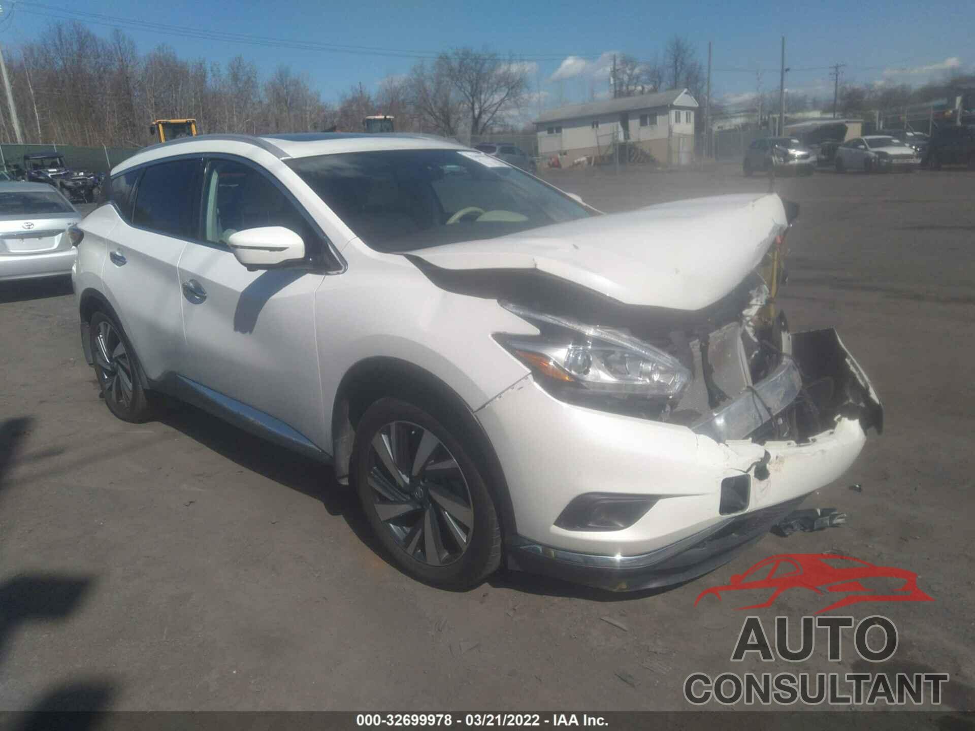 NISSAN MURANO 2017 - 5N1AZ2MH9HN127443