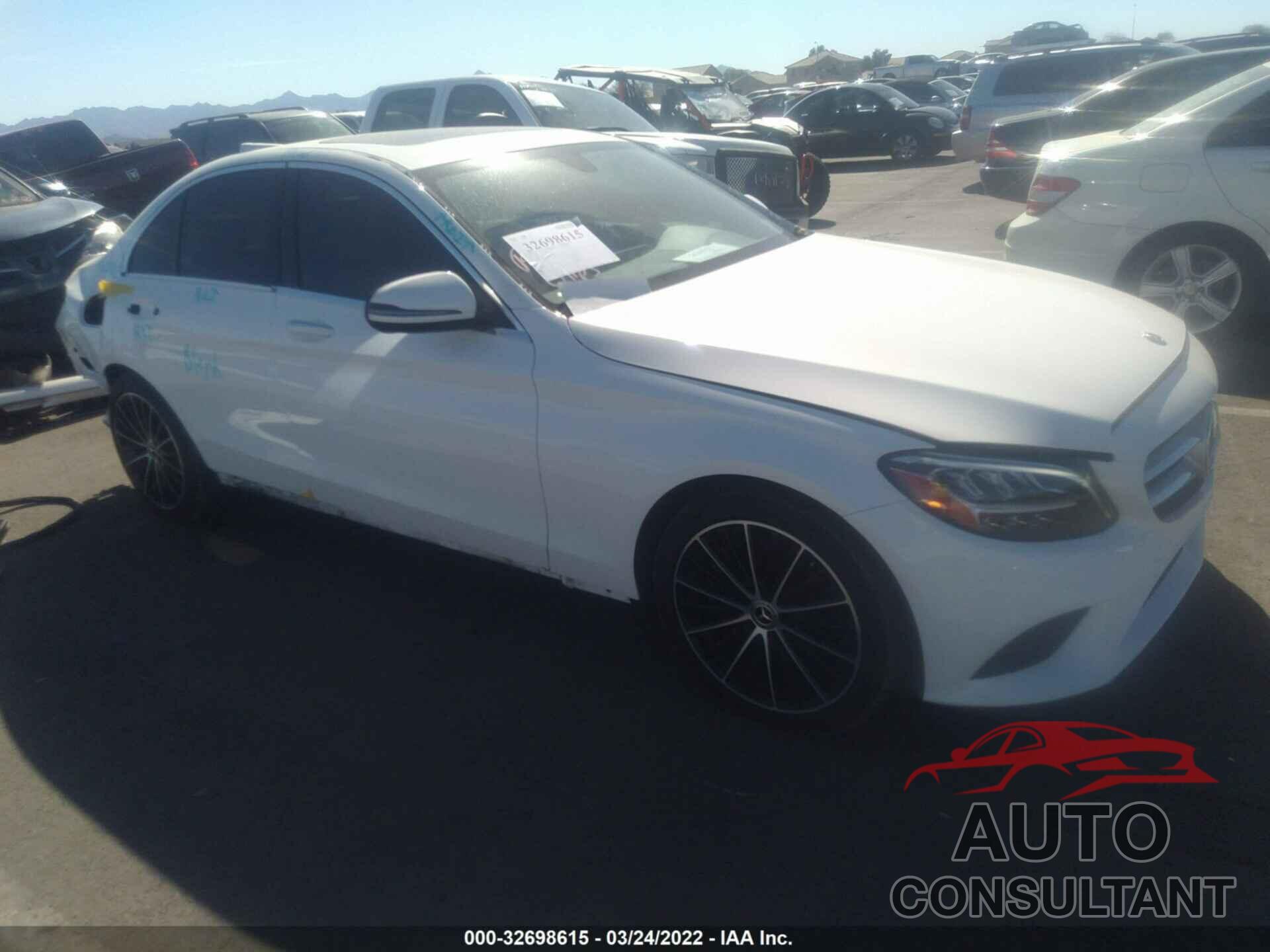 MERCEDES-BENZ C-CLASS 2019 - WDDWF8DB2KR482218