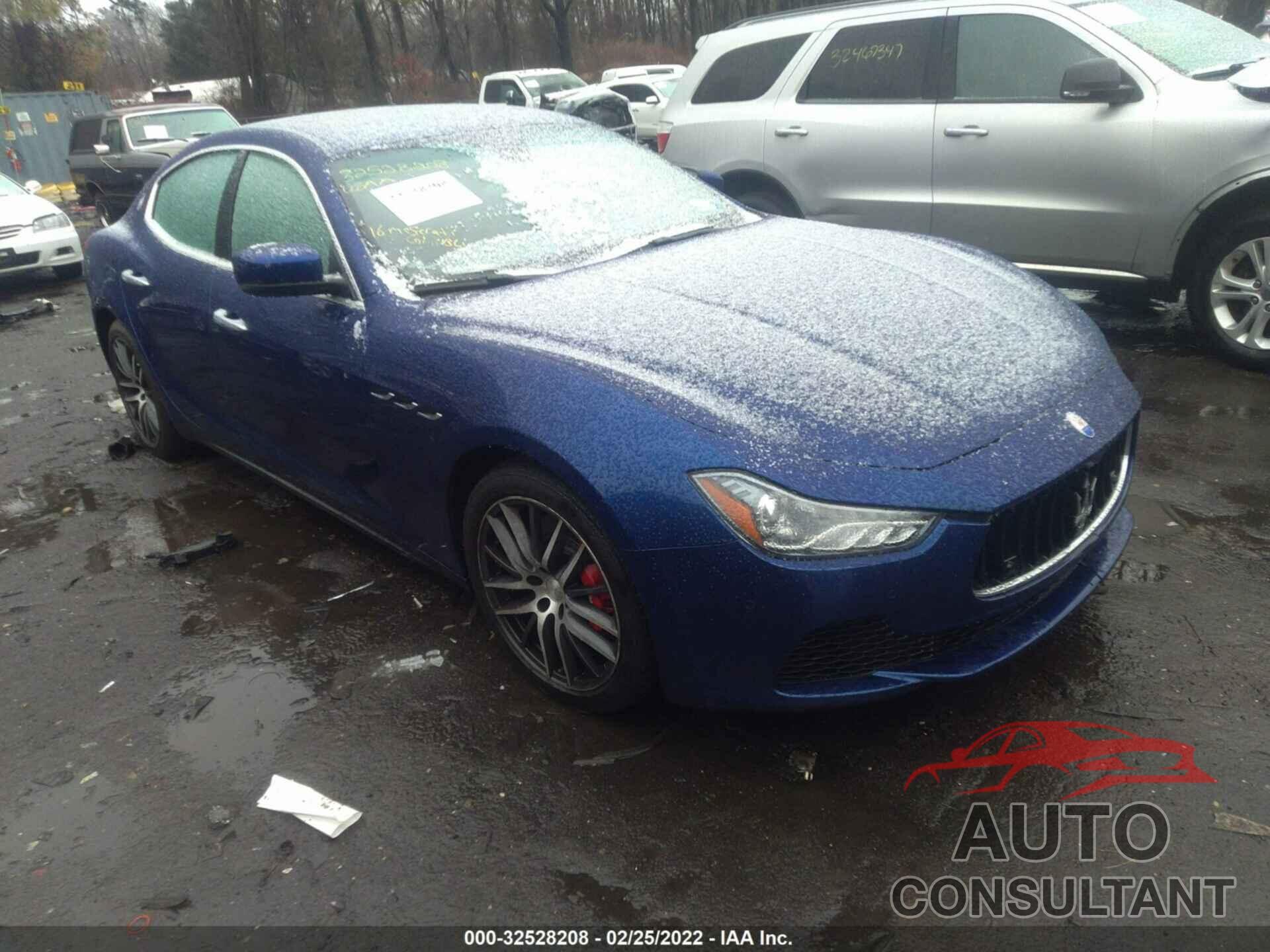 MASERATI GHIBLI 2016 - ZAM57RTA7G1177168