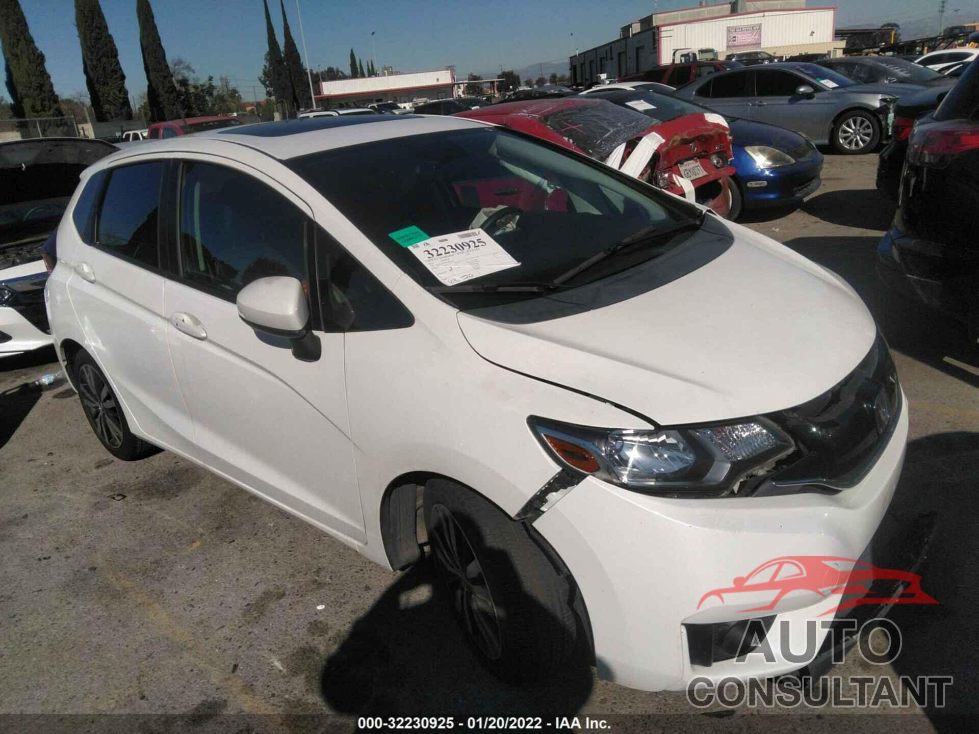 HONDA FIT 2016 - 3HGGK5H99GM702965