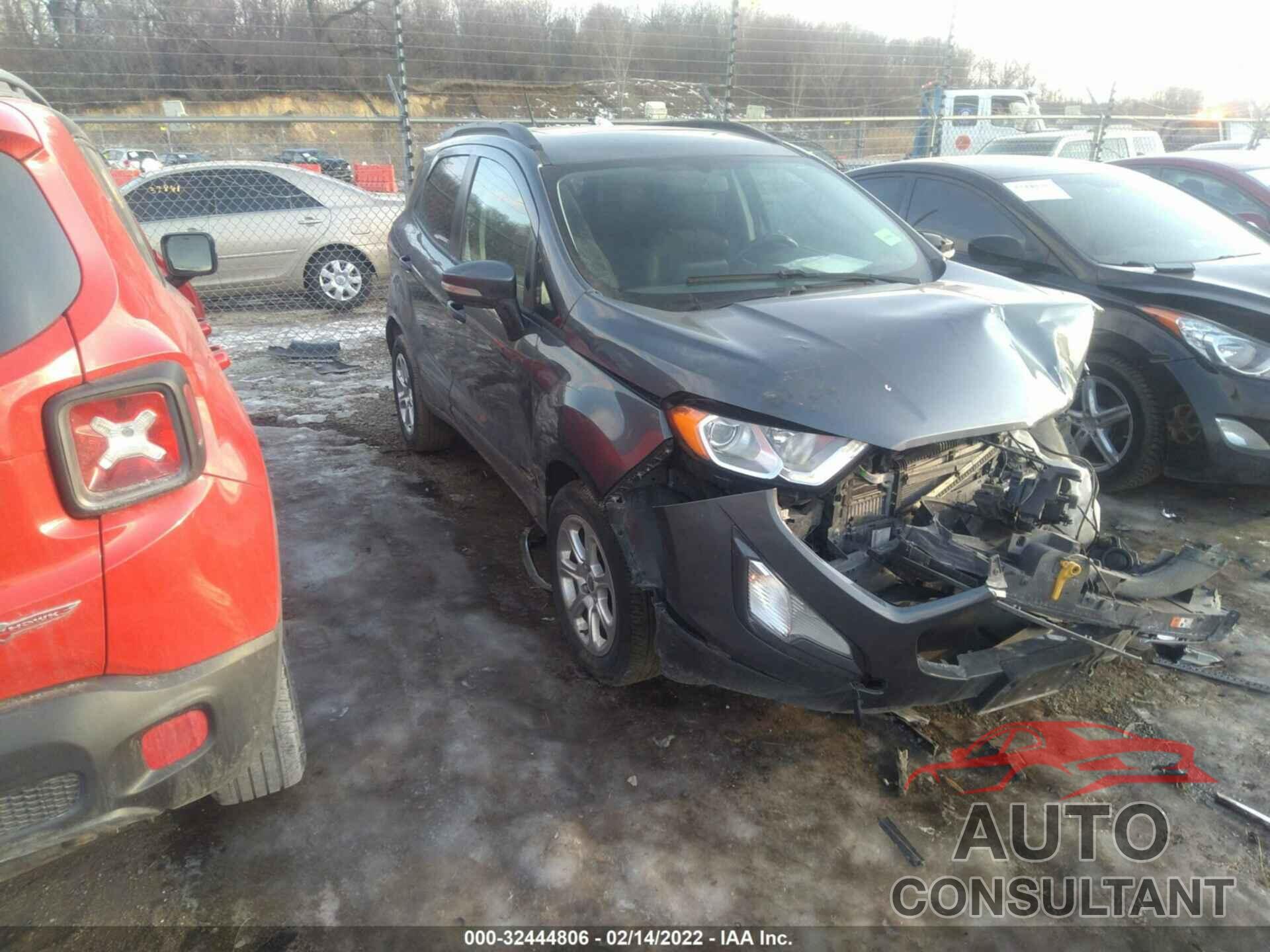 FORD ECOSPORT 2018 - MAJ3P1TE4JC225470