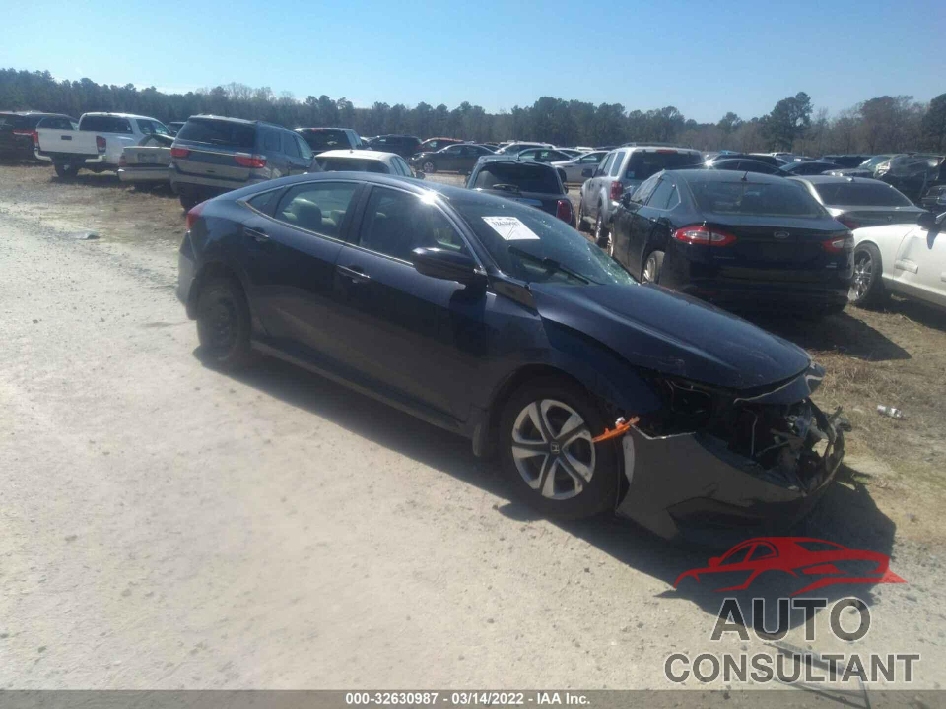 HONDA CIVIC SEDAN 2017 - 19XFC2F51HE037884