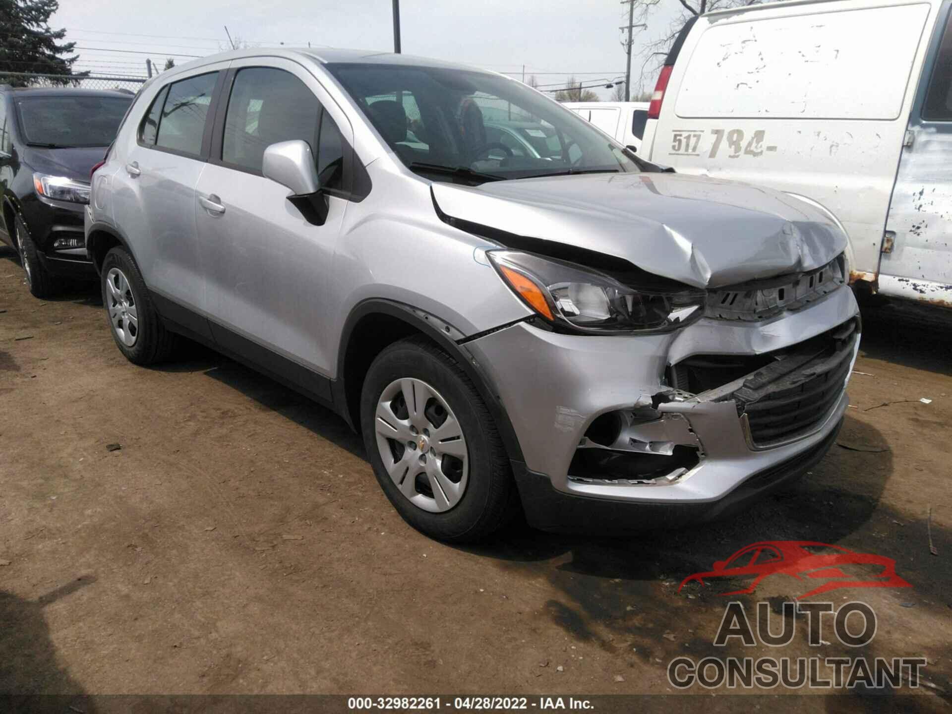 CHEVROLET TRAX 2018 - 3GNCJKSB4JL248154