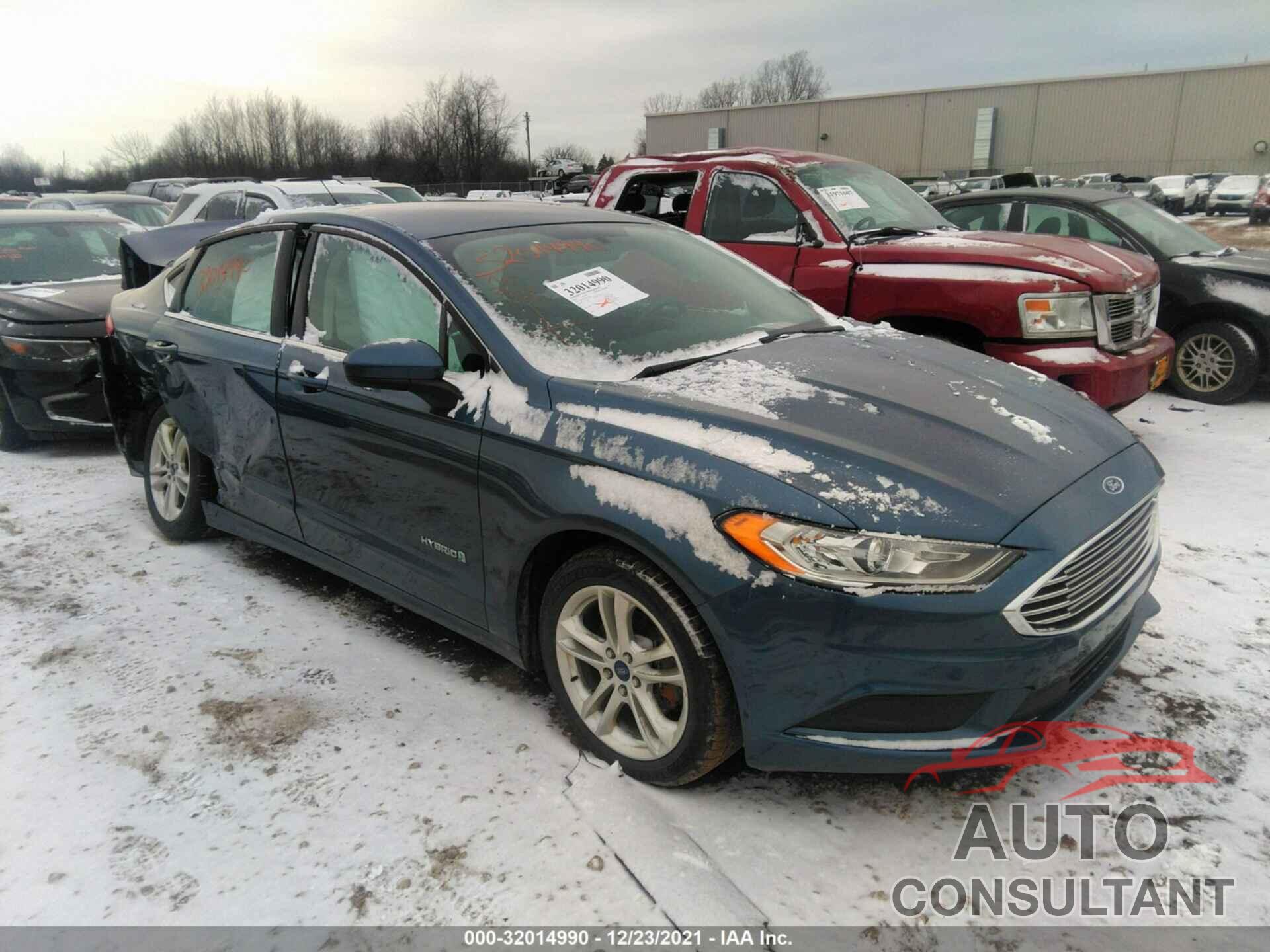 FORD FUSION HYBRID 2018 - 3FA6P0UU8JR171167