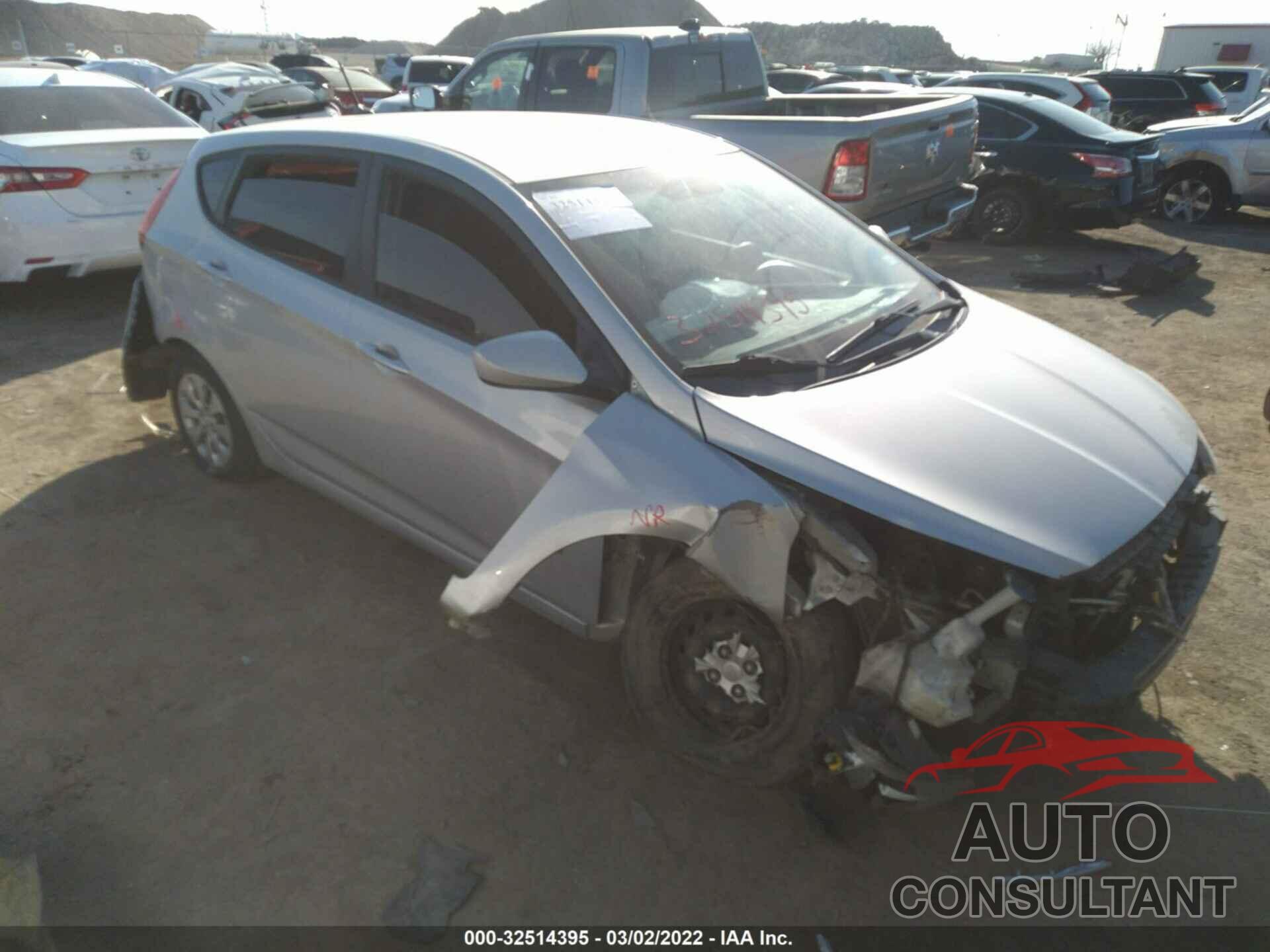 HYUNDAI ACCENT 2016 - KMHCT5AE4GU251324