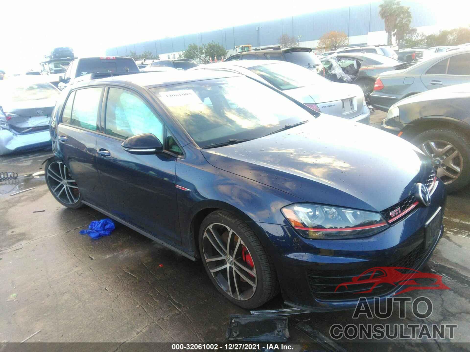 VOLKSWAGEN GOLF GTI 2017 - 3VW447AU8HM045547