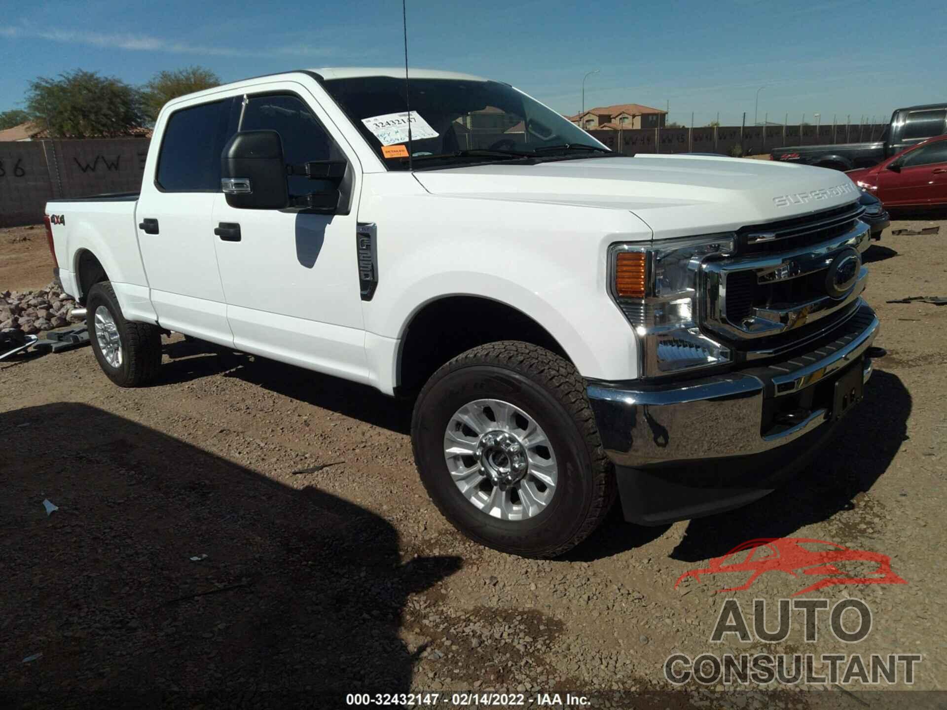 FORD SUPER DUTY F-250 SRW 2022 - 1FT7W2B60NEC36703