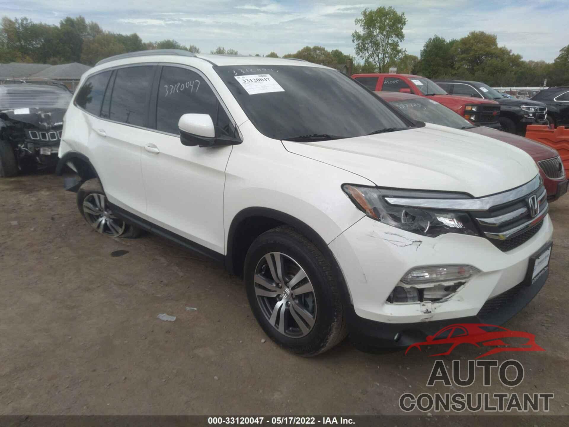 HONDA PILOT 2018 - 5FNYF6H51JB061669