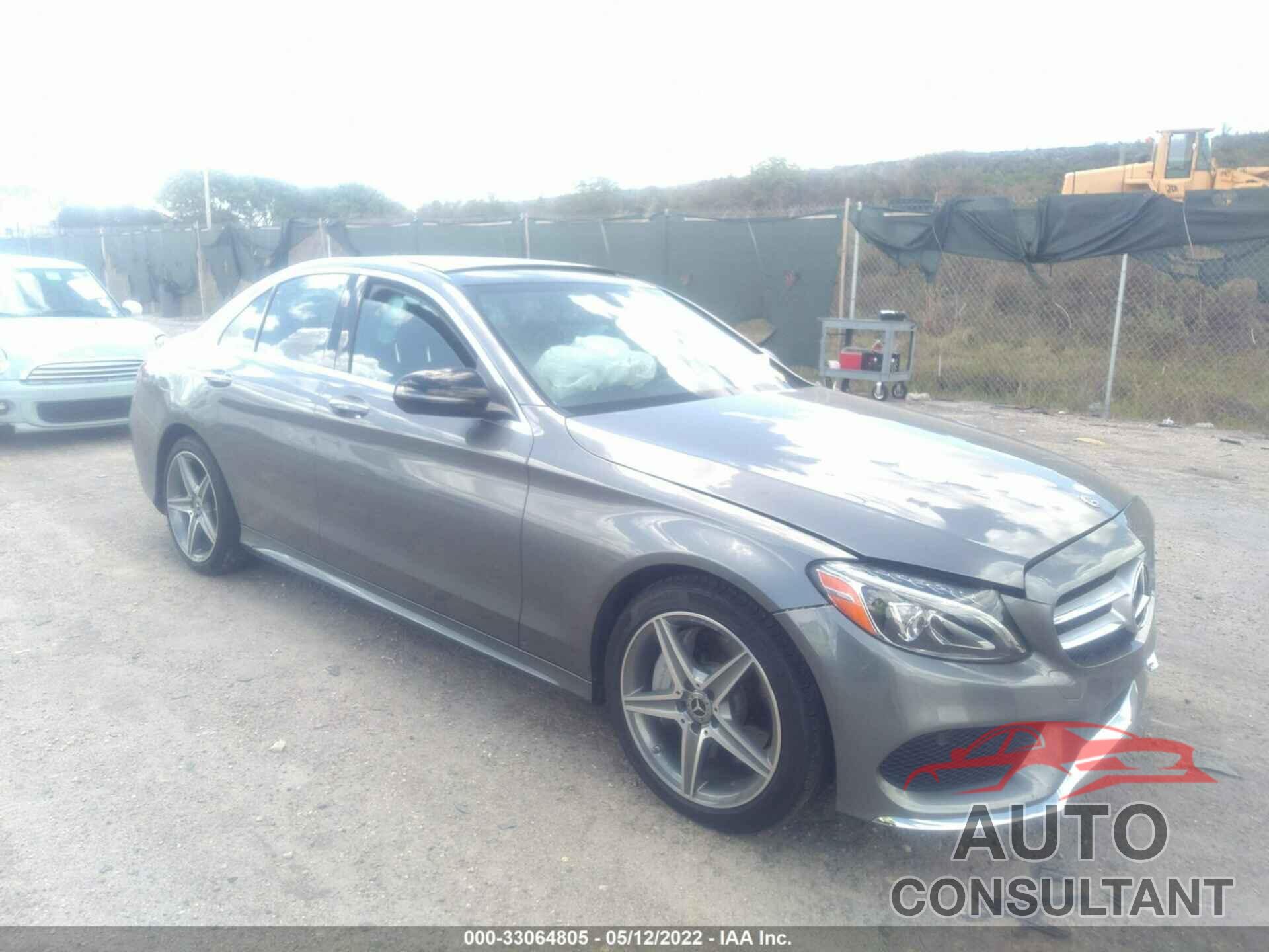 MERCEDES-BENZ C-CLASS 2018 - WDDWF4JB0JR349369