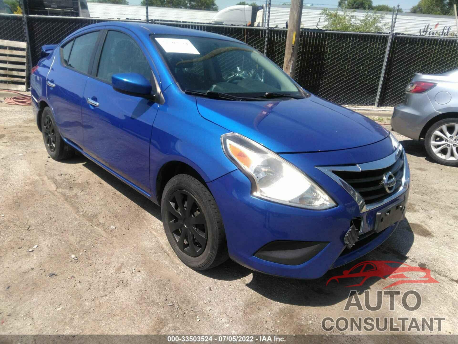 NISSAN VERSA 2016 - 3N1CN7APXGL909155