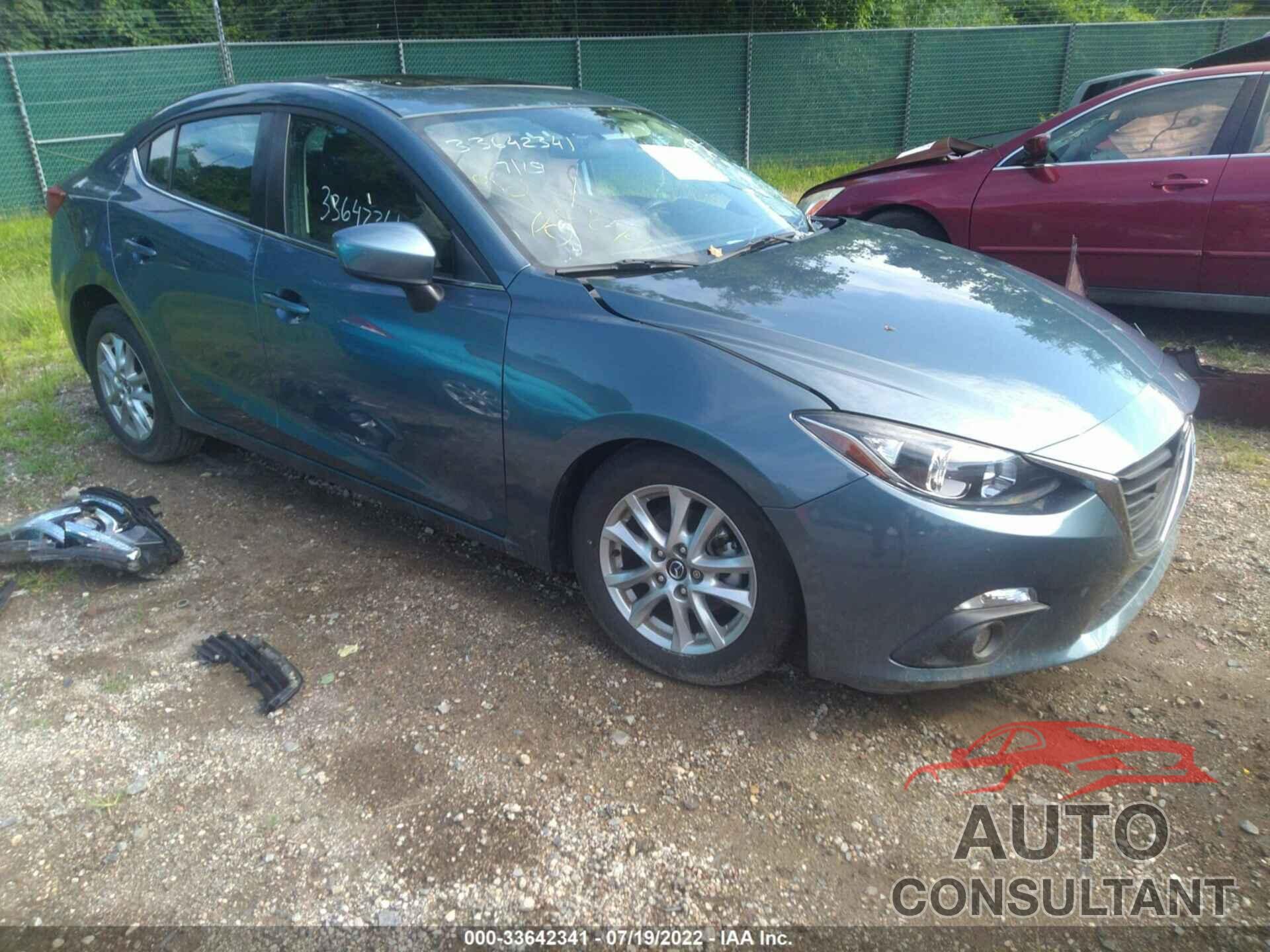 MAZDA MAZDA3 2016 - JM1BM1V75G1330908