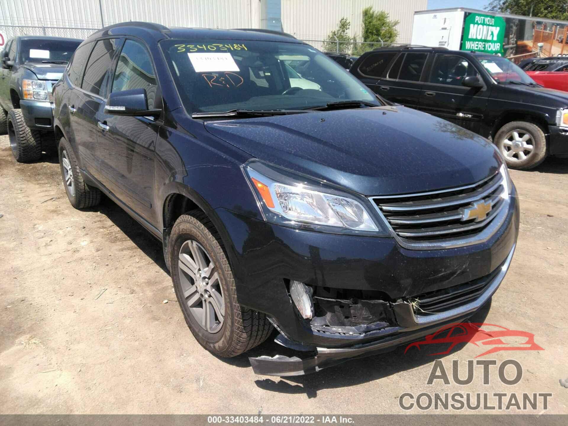 CHEVROLET TRAVERSE 2017 - 1GNKRGKD9HJ233735