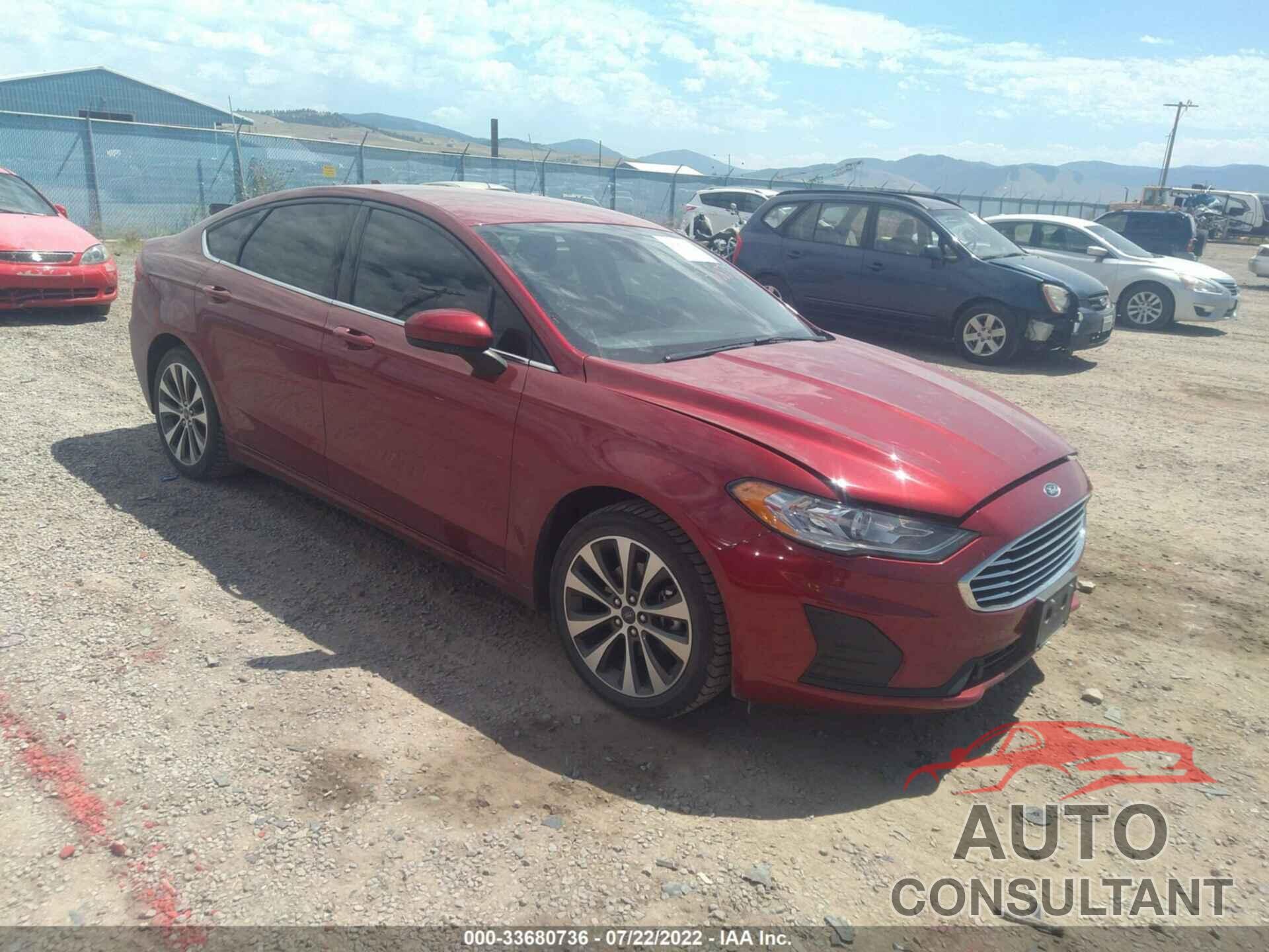 FORD FUSION 2019 - 3FA6P0T95KR202793