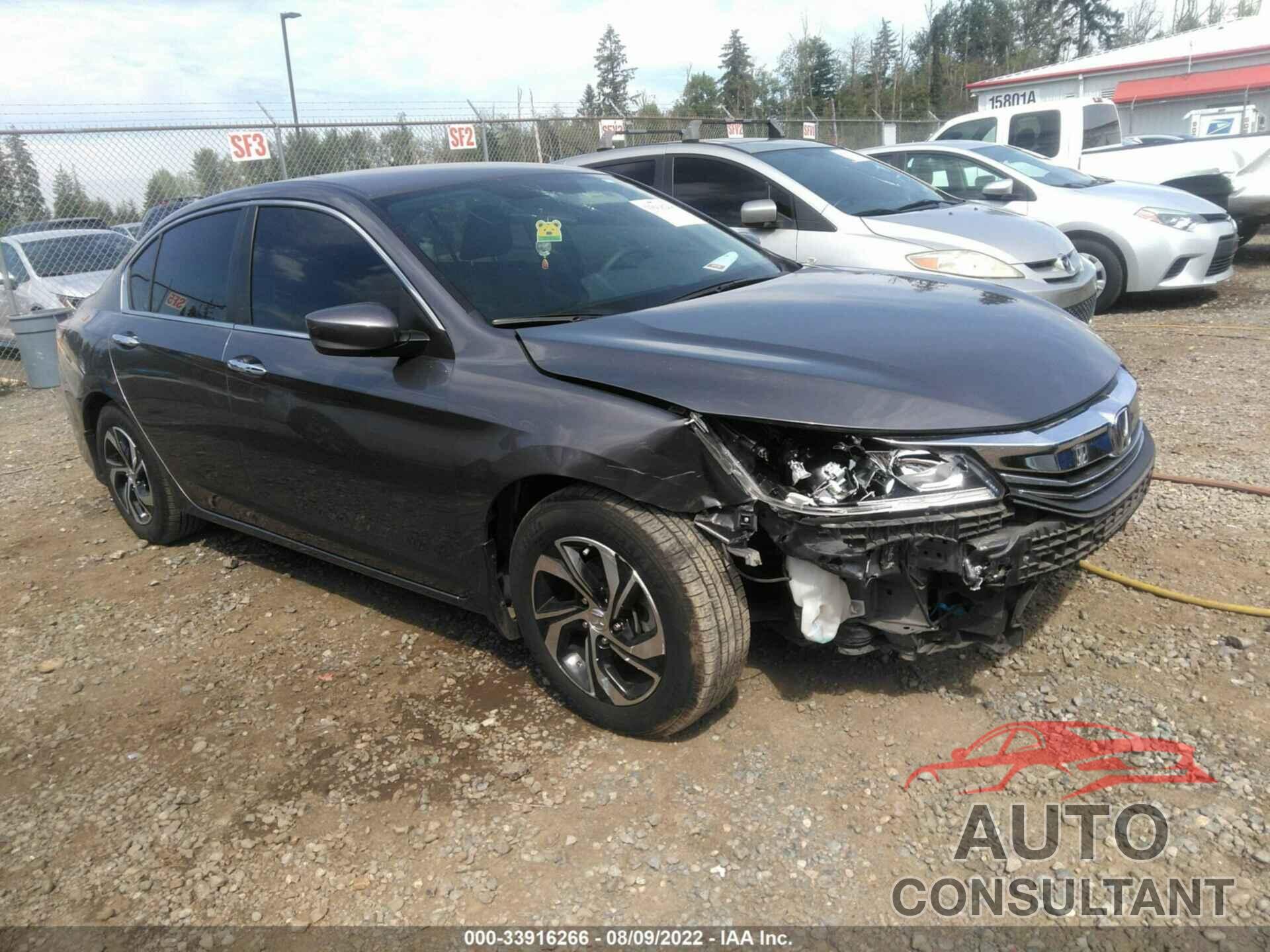 HONDA ACCORD SEDAN 2016 - 1HGCR2F35GA157030