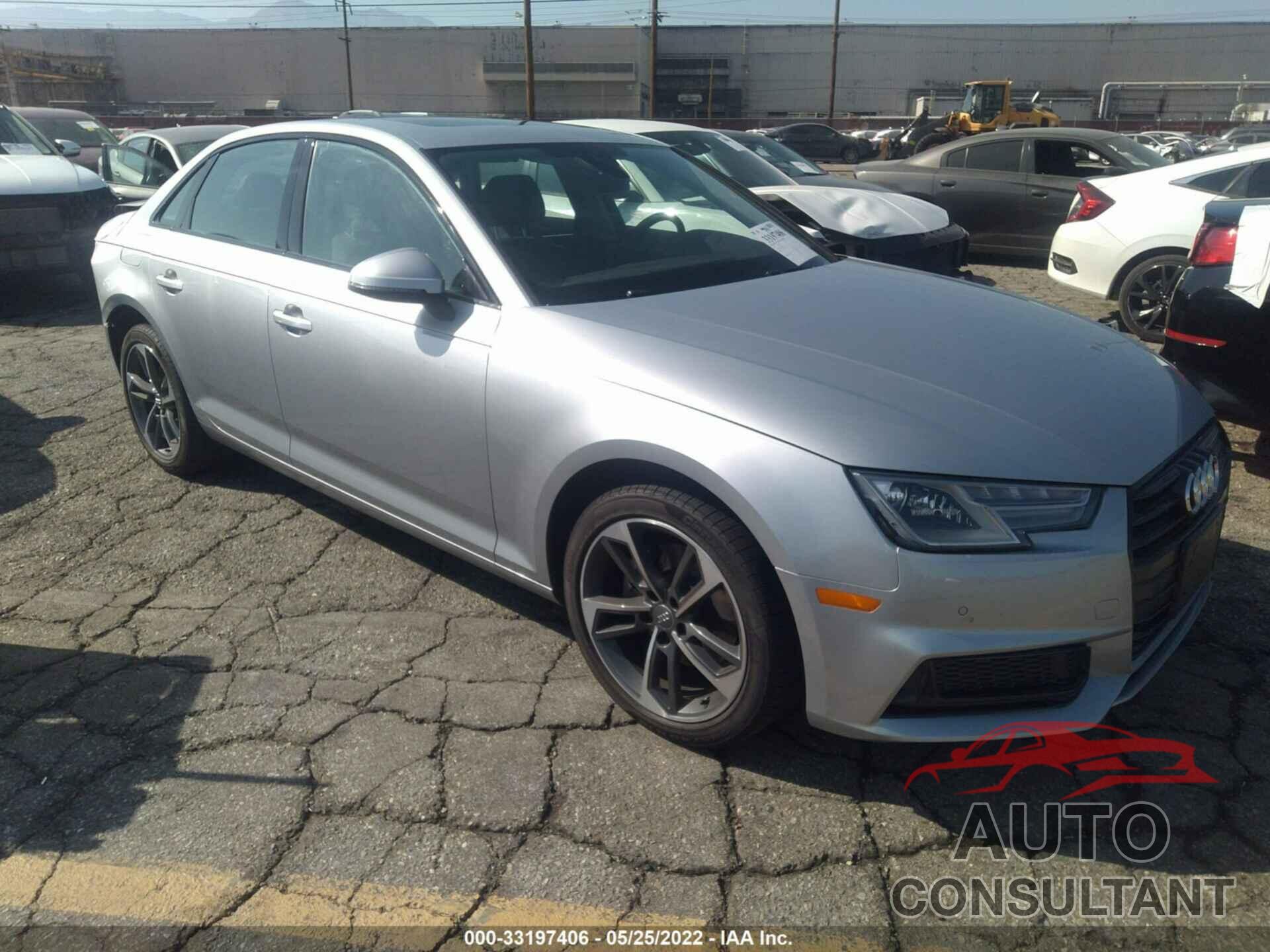 AUDI A4 2019 - WAUGMAF47KN016654