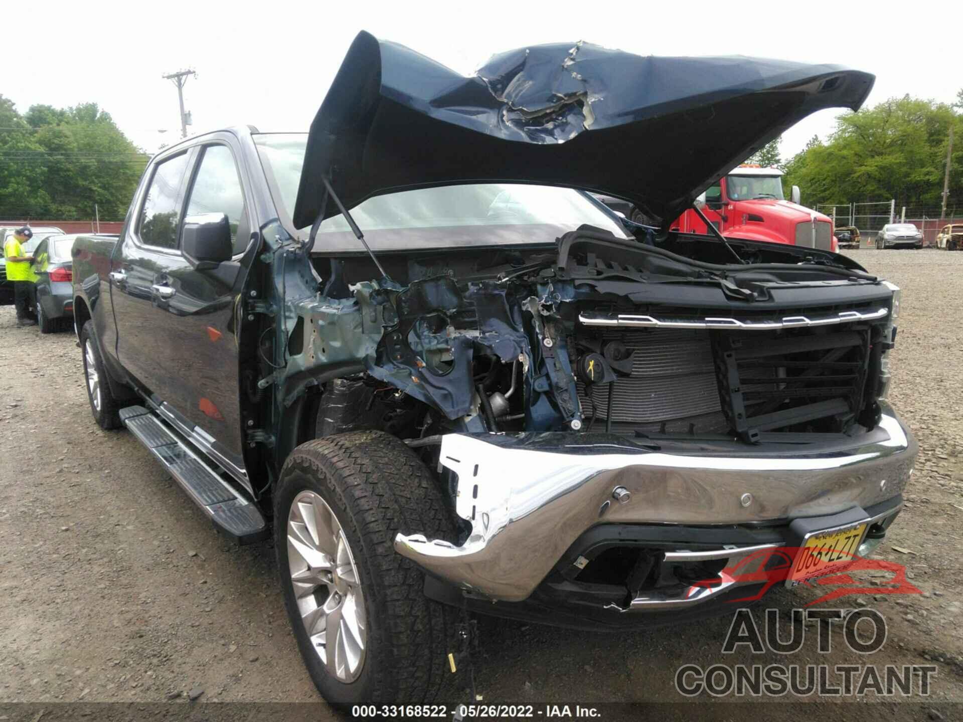 CHEVROLET SILVERADO 1500 2019 - 3GCUYGEL8KG278004