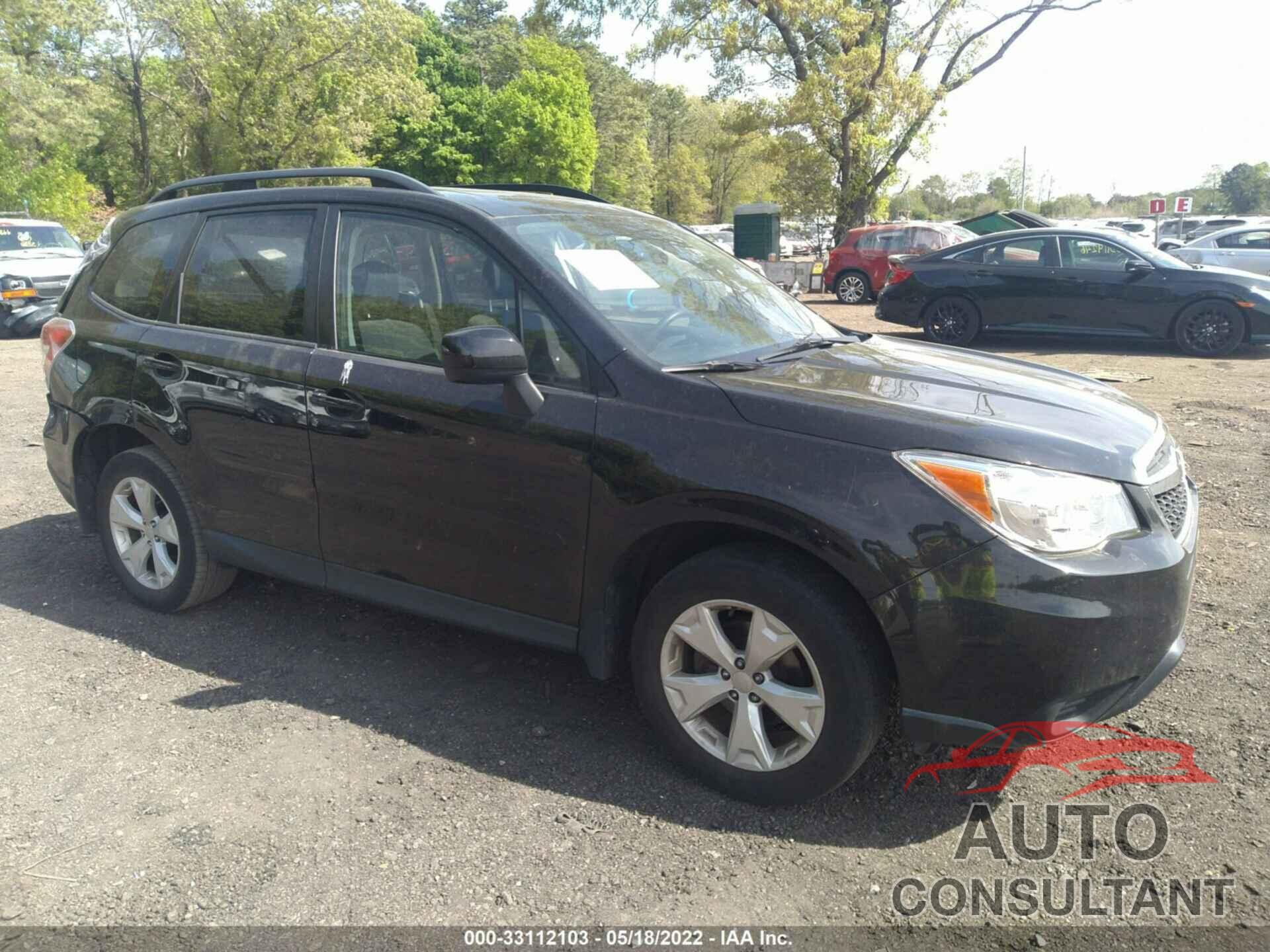SUBARU FORESTER 2016 - JF2SJADC2GH540009
