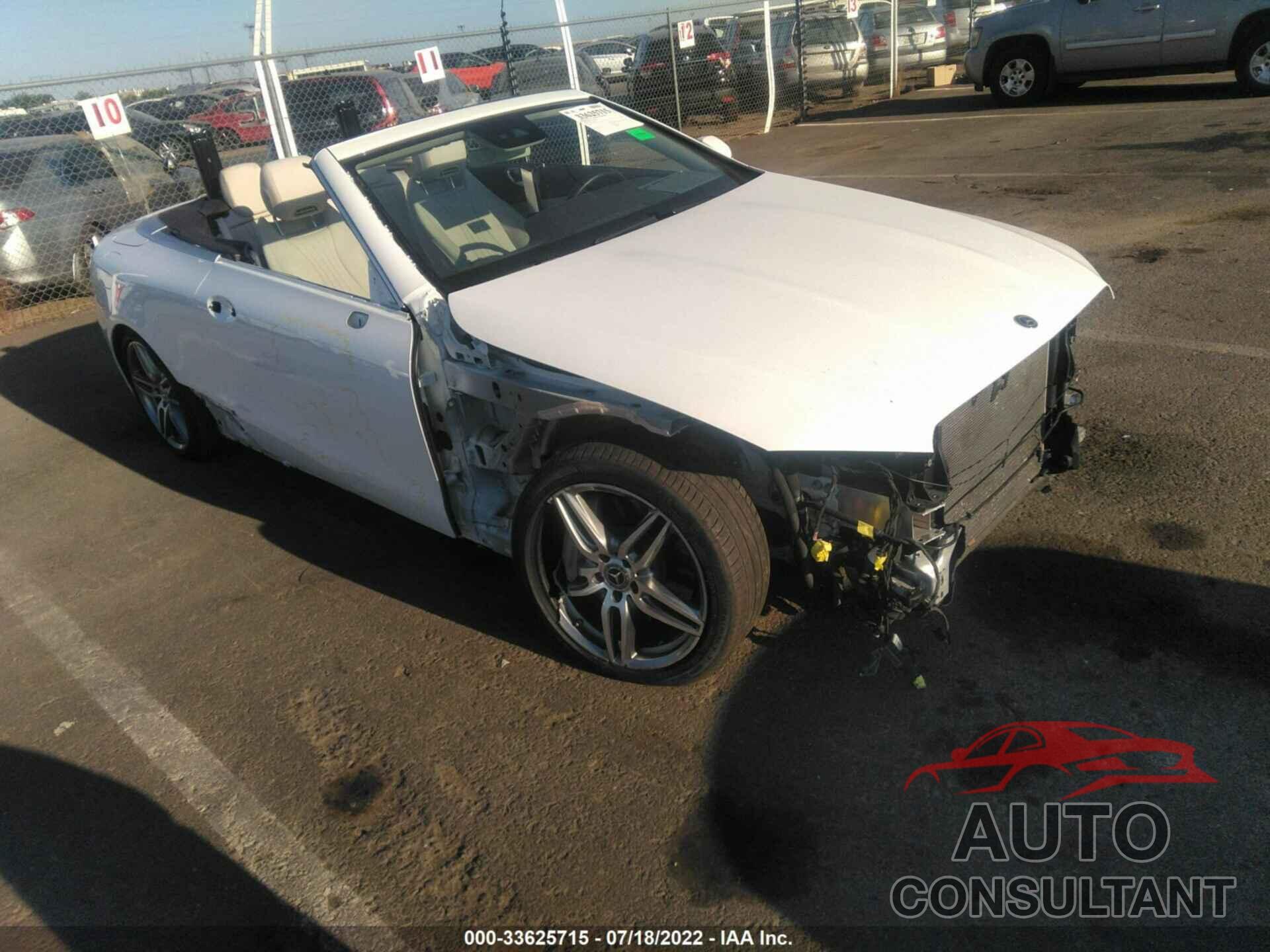 MERCEDES-BENZ E-CLASS 2018 - WDD1K6FB6JF043112