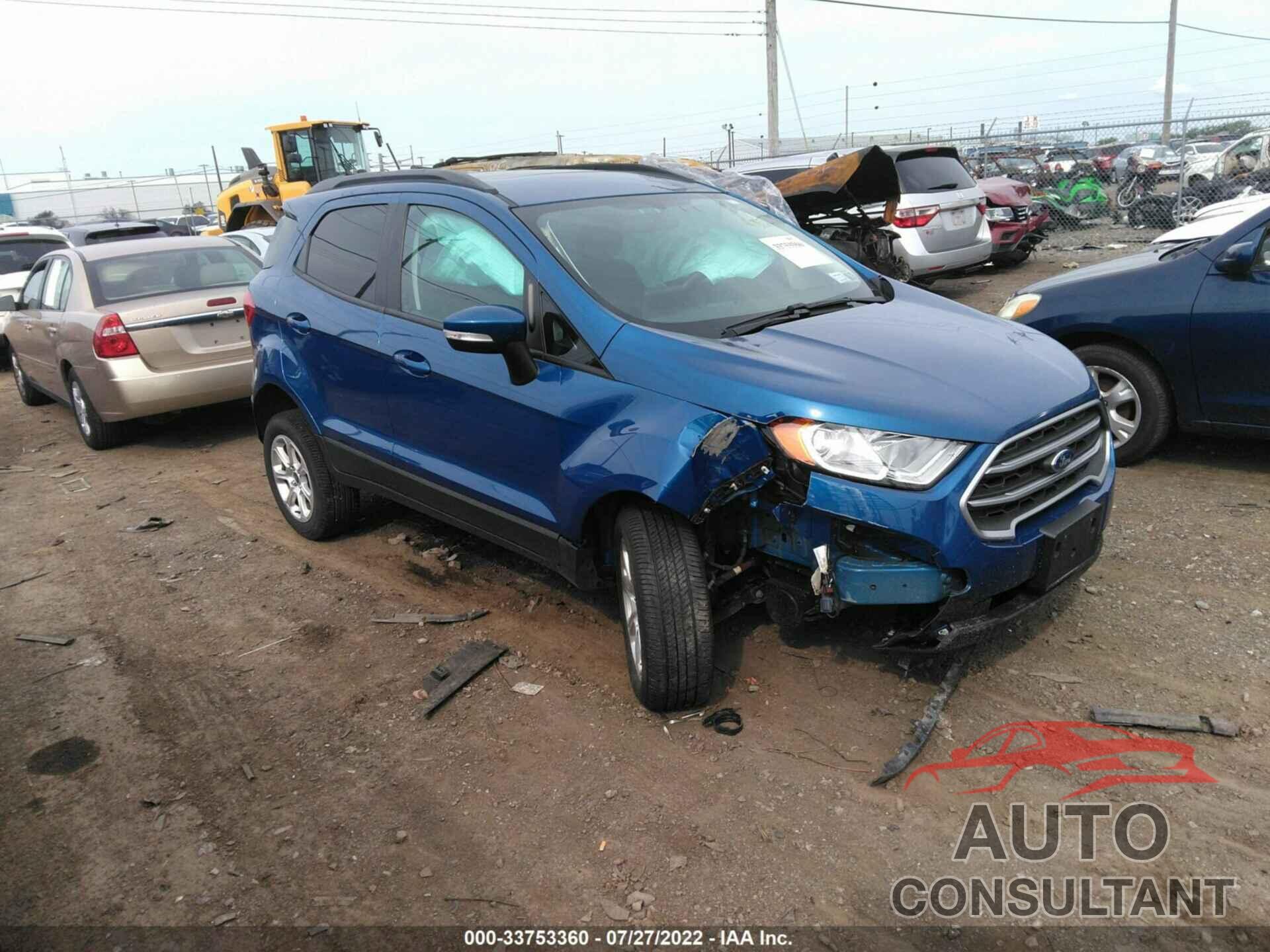 FORD ECOSPORT 2020 - MAJ6S3GL0LC312138