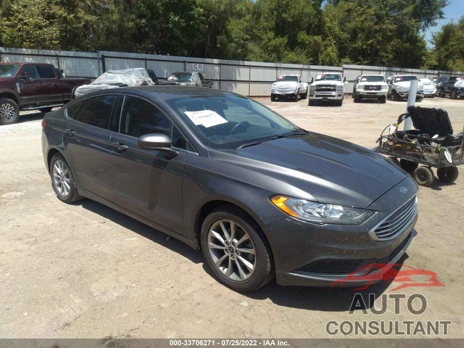 FORD FUSION 2017 - 3FA6P0H7XHR196294