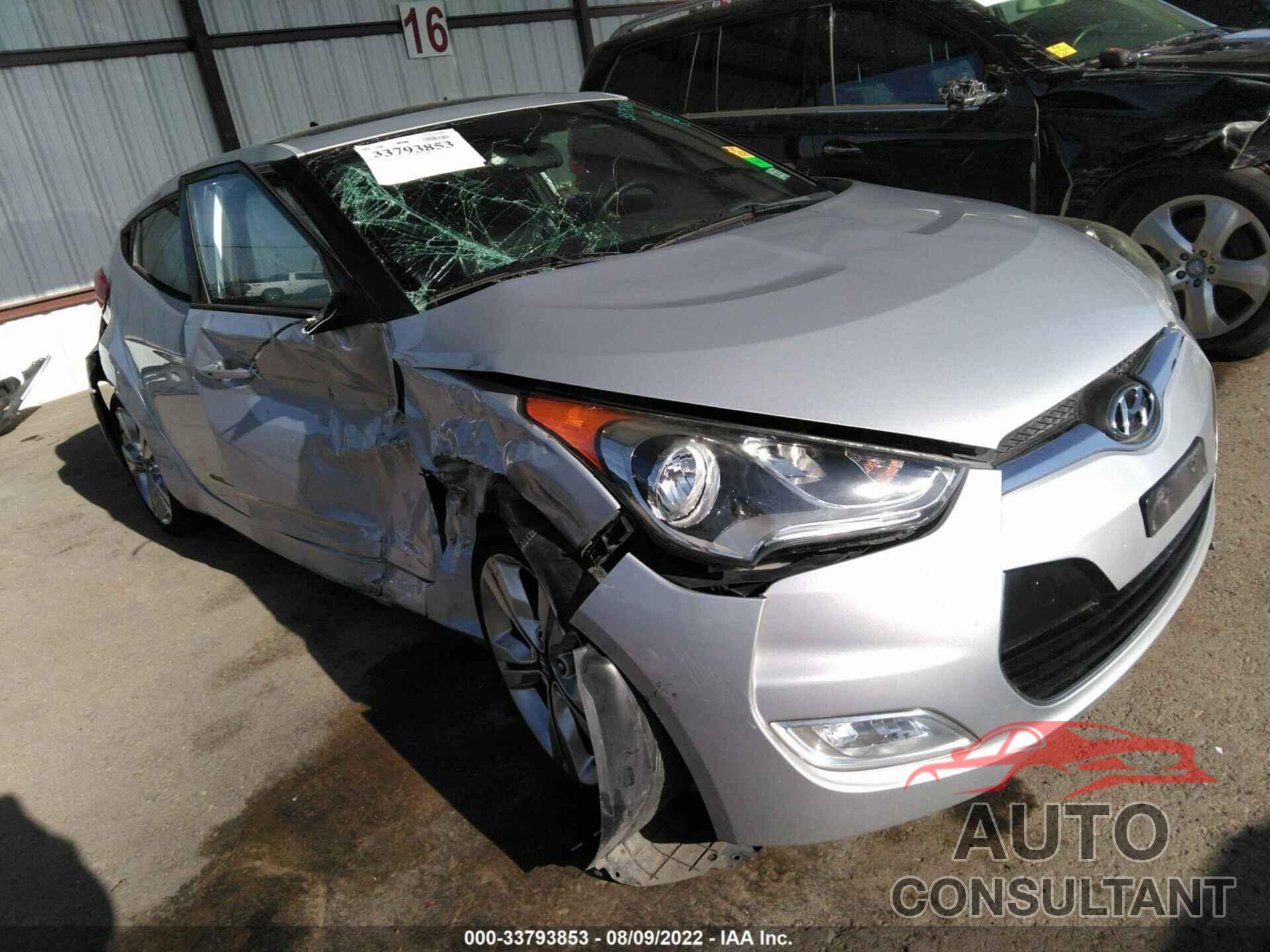 HYUNDAI VELOSTER 2016 - KMHTC6AD6GU279588