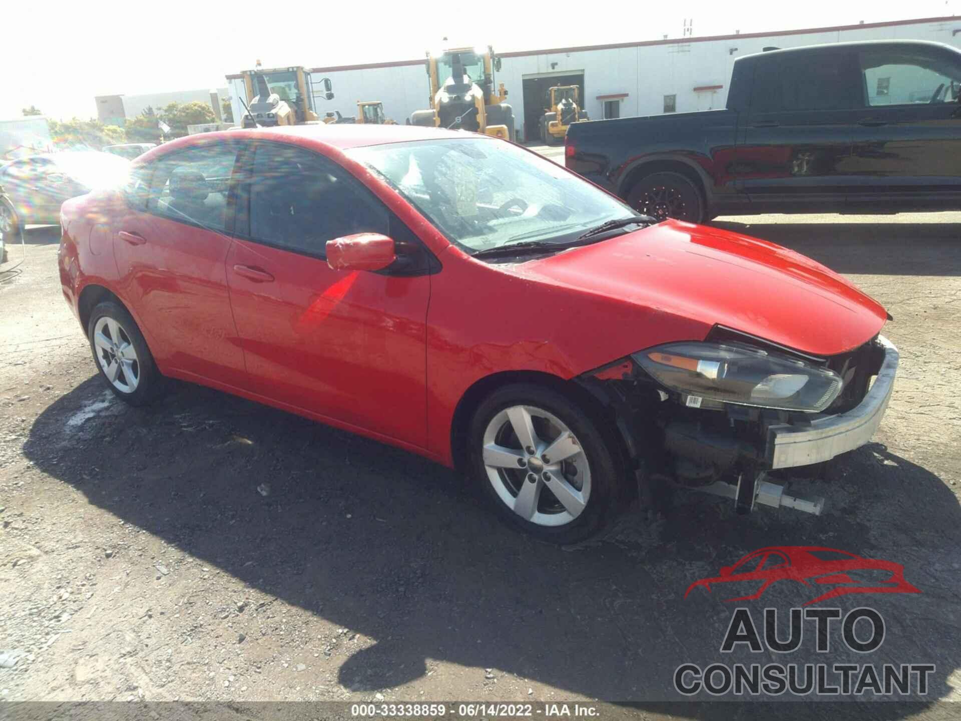 DODGE DART 2016 - 1C3CDFBB5GD766414