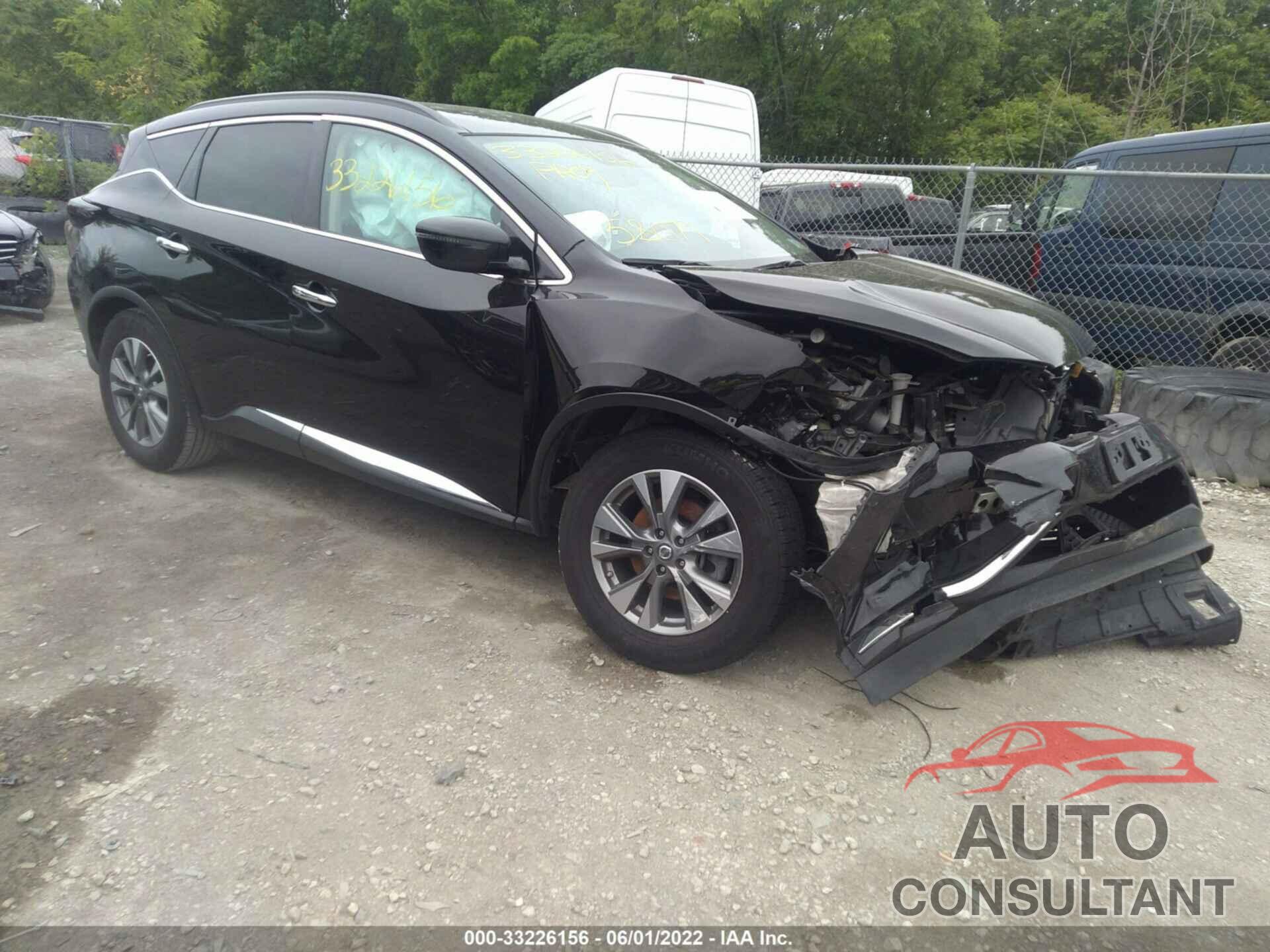 NISSAN MURANO 2018 - 5N1AZ2MH6JN140253