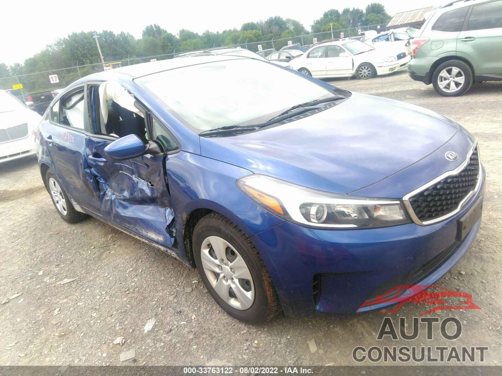 KIA FORTE 2018 - 3KPFK4A71JE228136