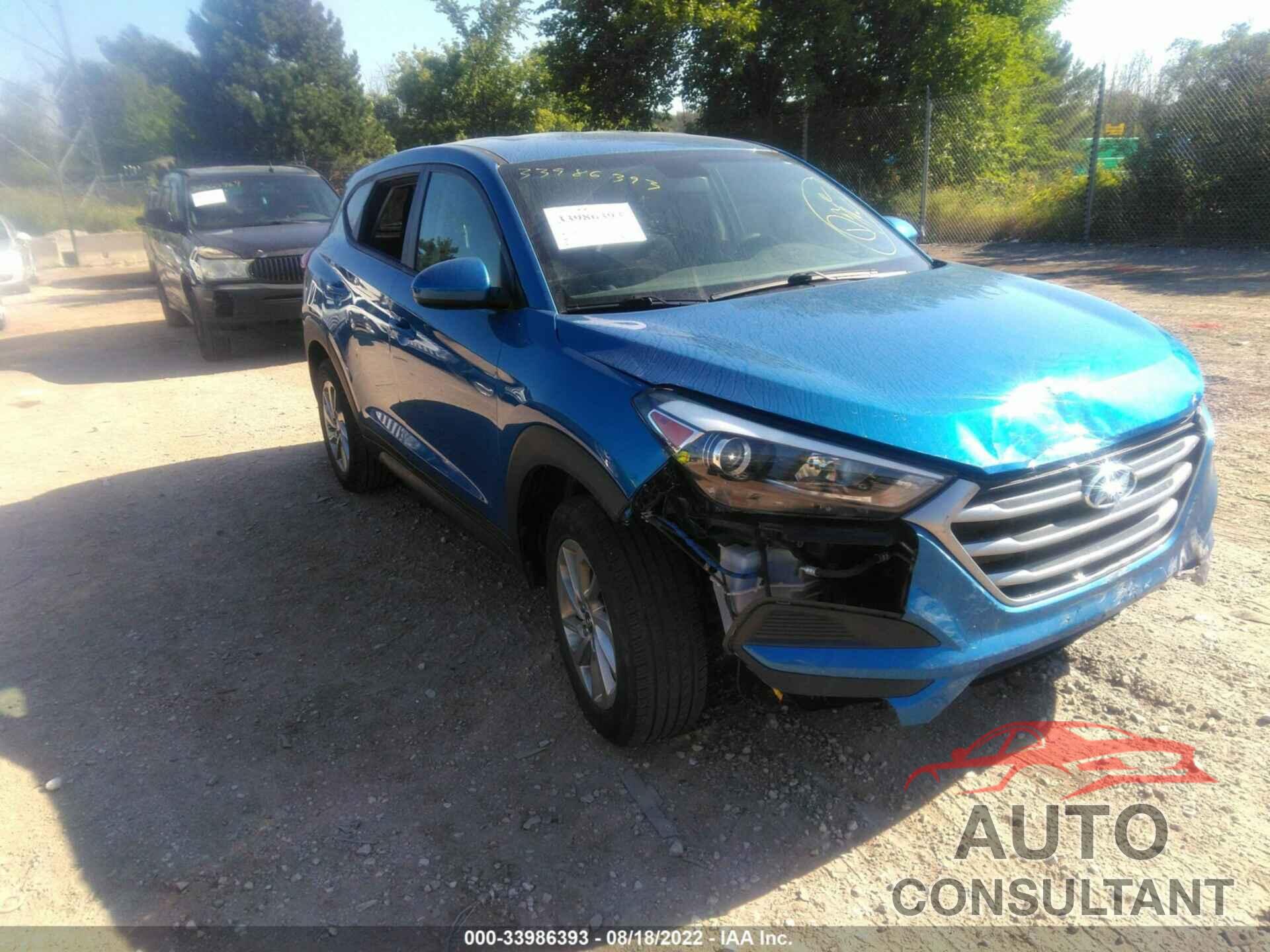 HYUNDAI TUCSON 2018 - KM8J23A45JU799037