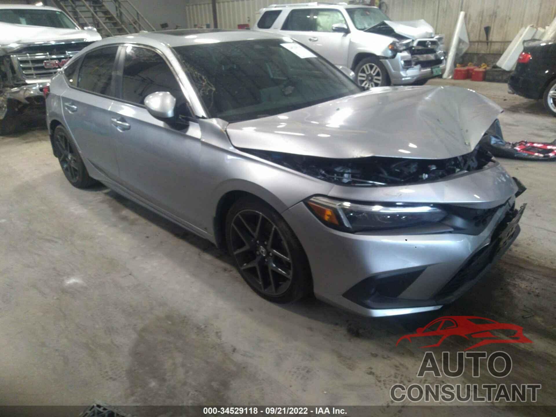 HONDA CIVIC HATCHBACK 2022 - 19XFL1H87NE004112