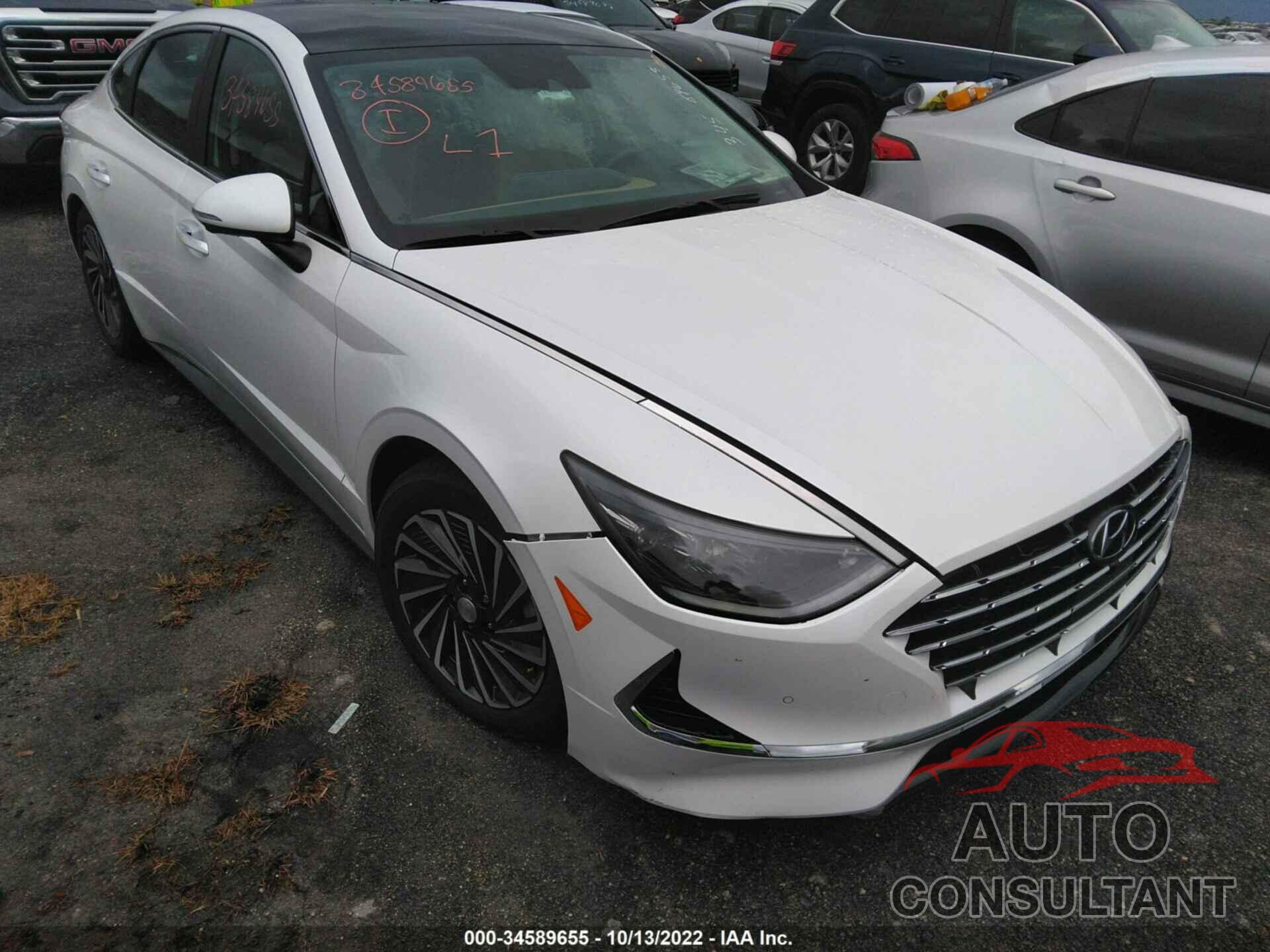 HYUNDAI SONATA HYBRID 2021 - KMHL54JJ9MA032308