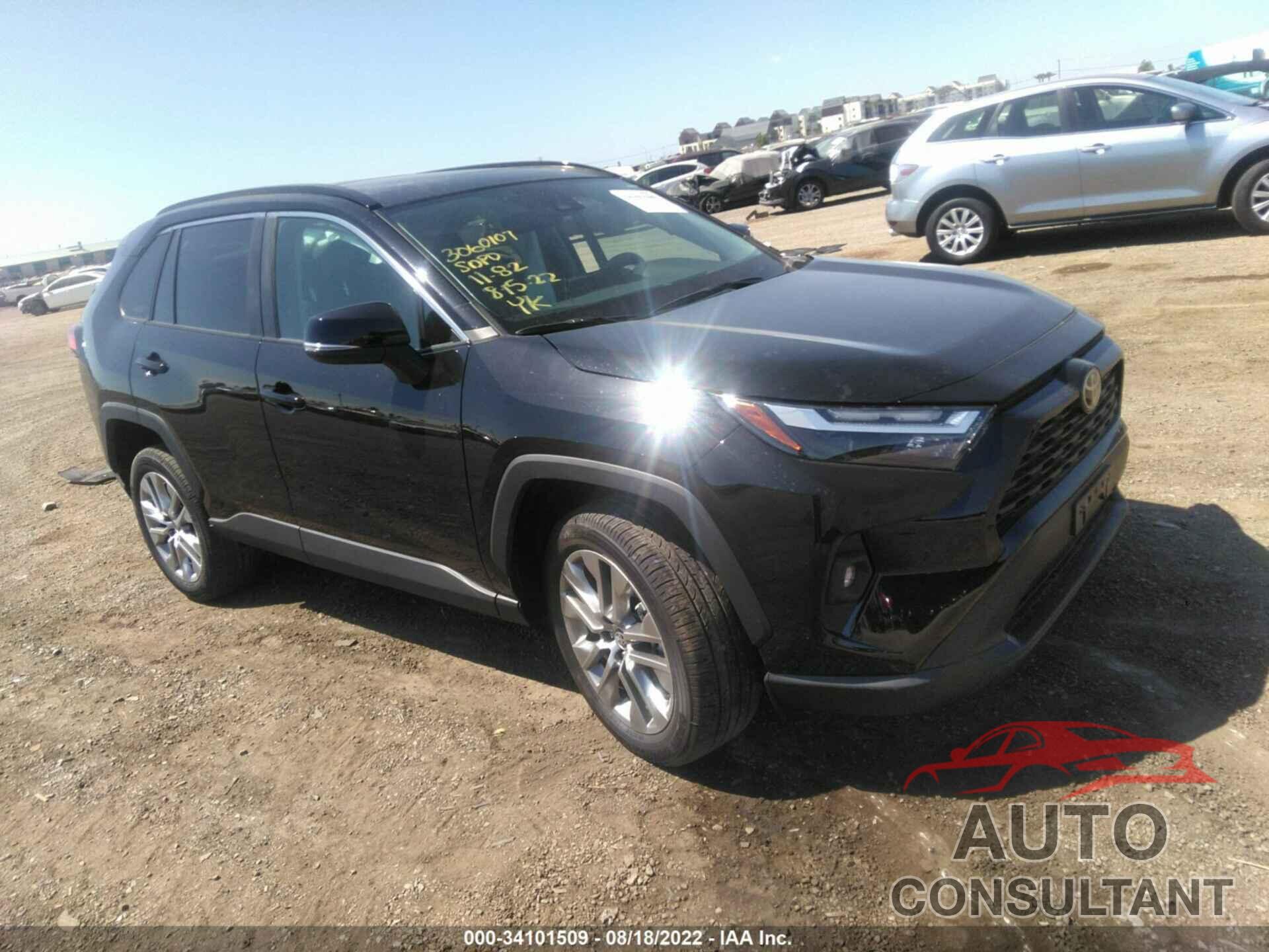 TOYOTA RAV4 2022 - 2T3A1RFV4NC289719