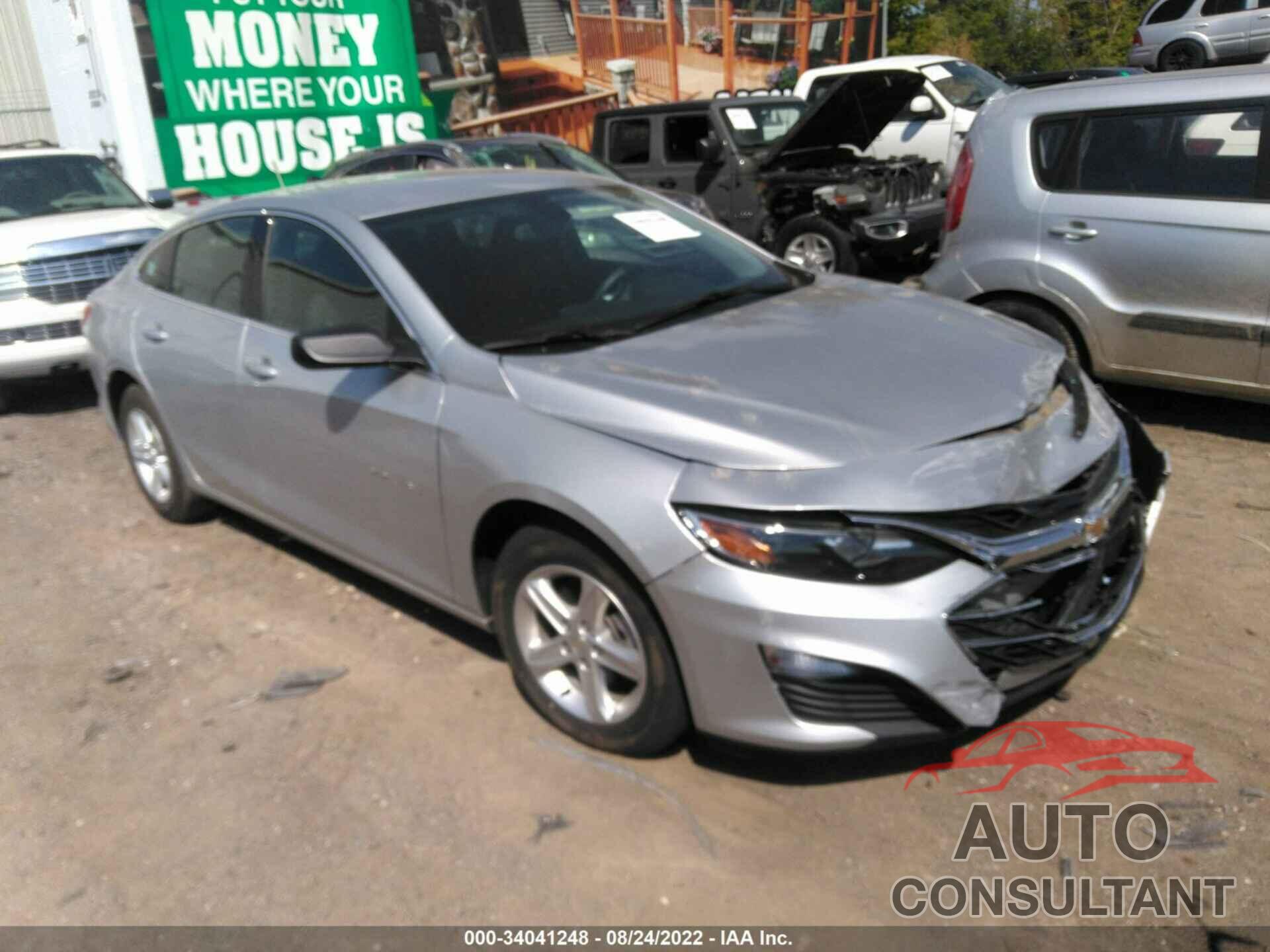 CHEVROLET MALIBU 2020 - 1G1ZB5ST4LF127432