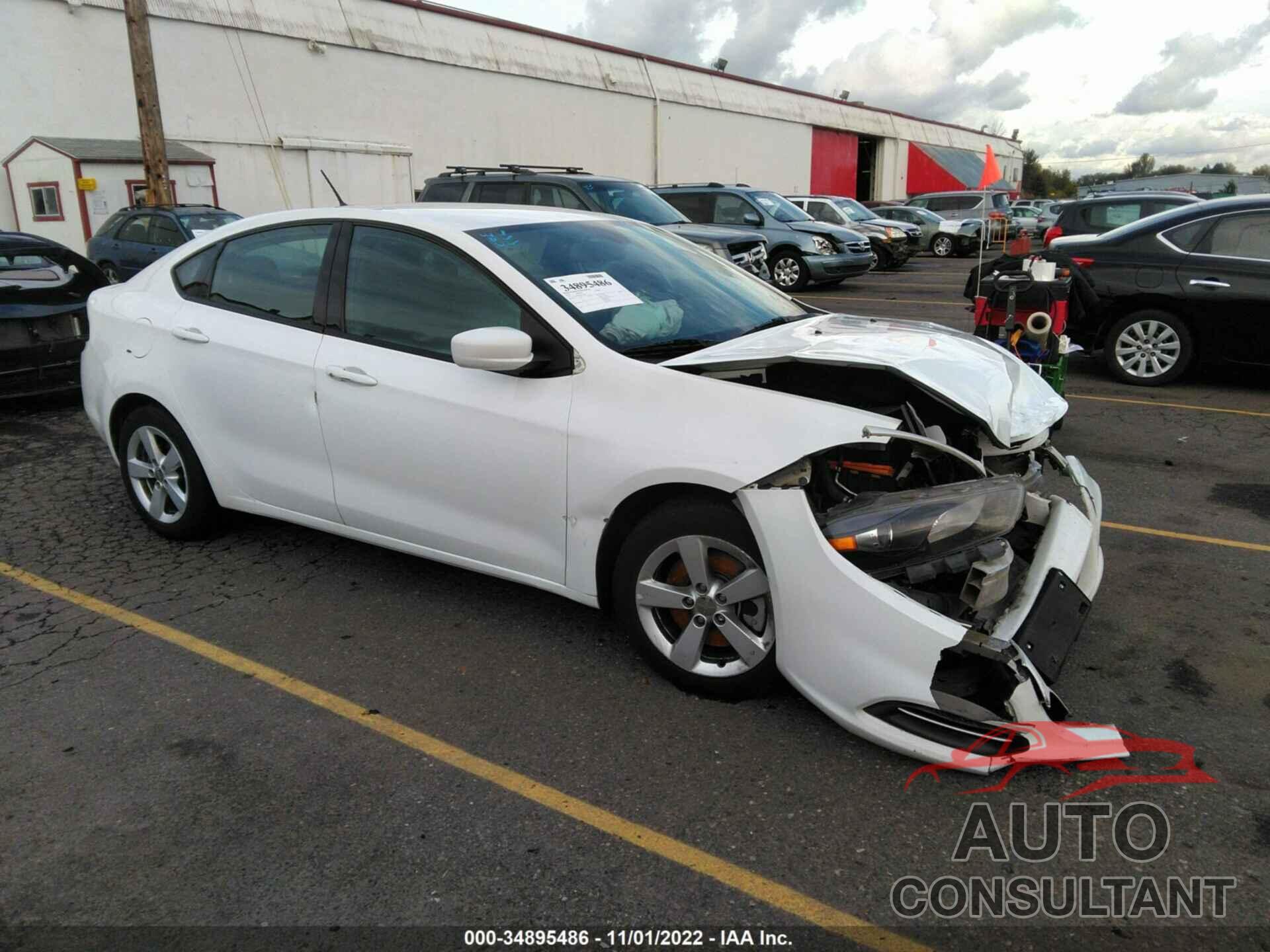 DODGE DART 2016 - 1C3CDFBB6GD766406