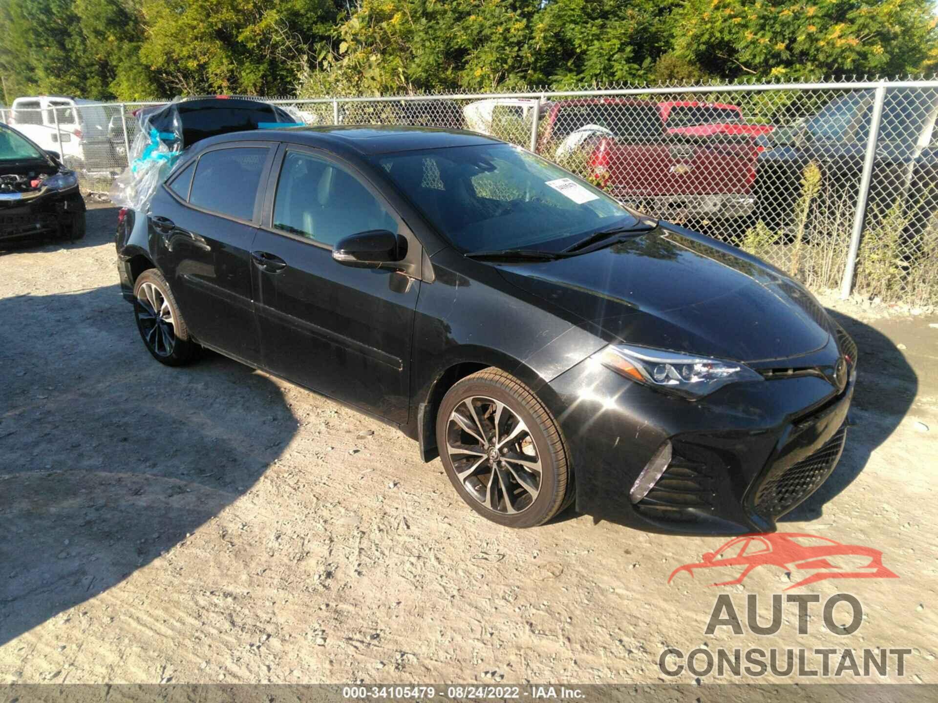 TOYOTA COROLLA 2018 - 2T1BURHE3JC117189