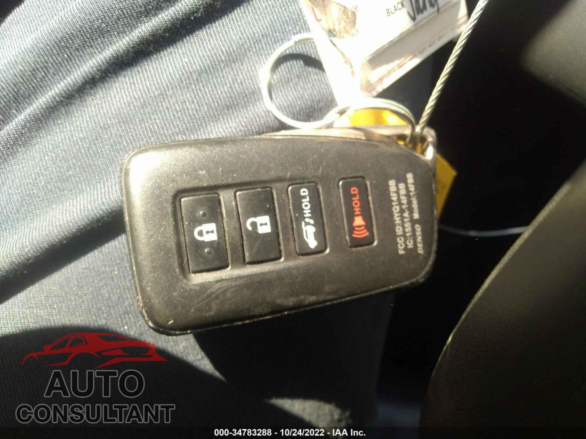 LEXUS RX 2019 - 2T2BGMCA7KC035669