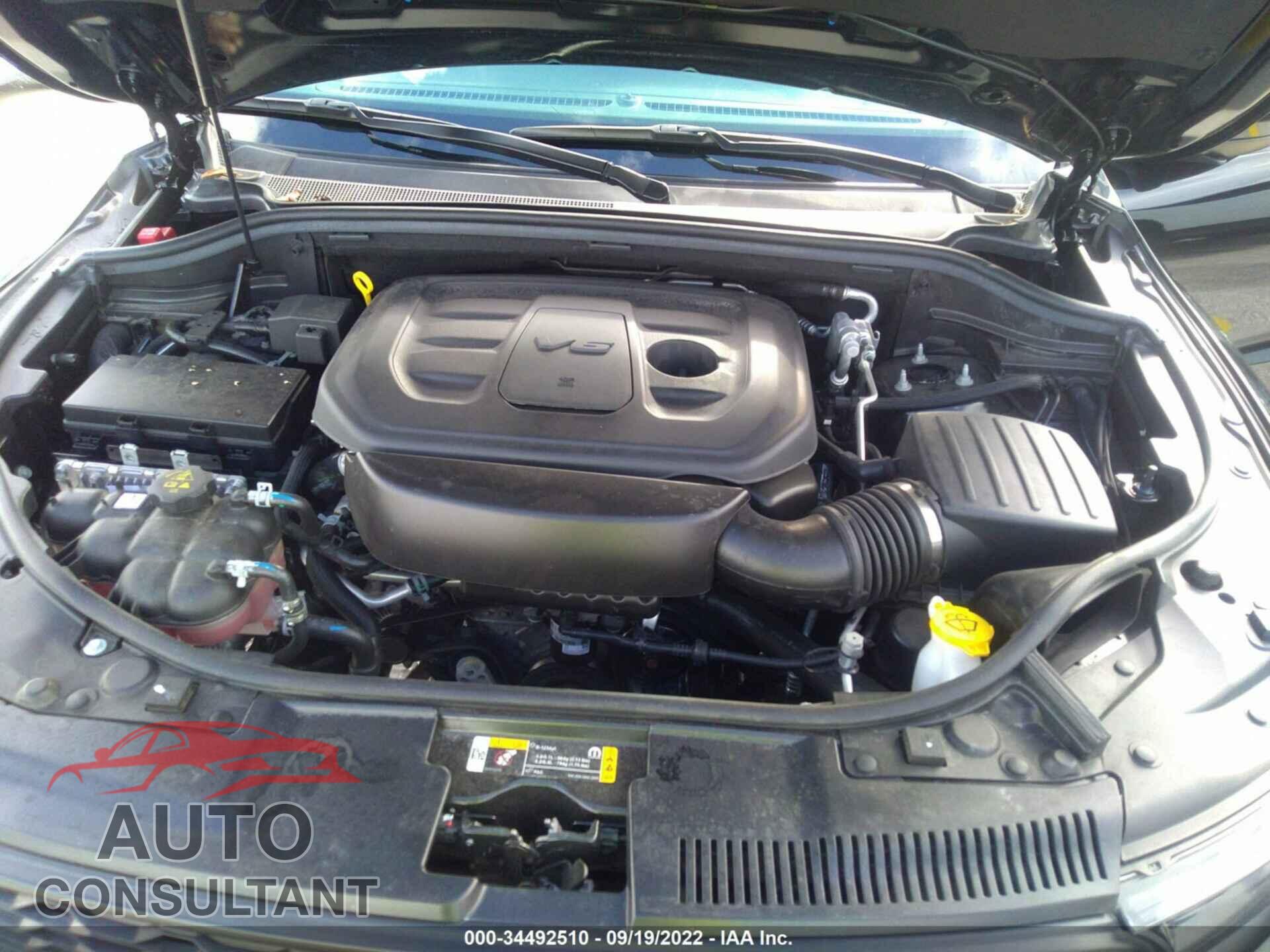 DODGE DURANGO 2022 - 1C4RDJDG5NC104031