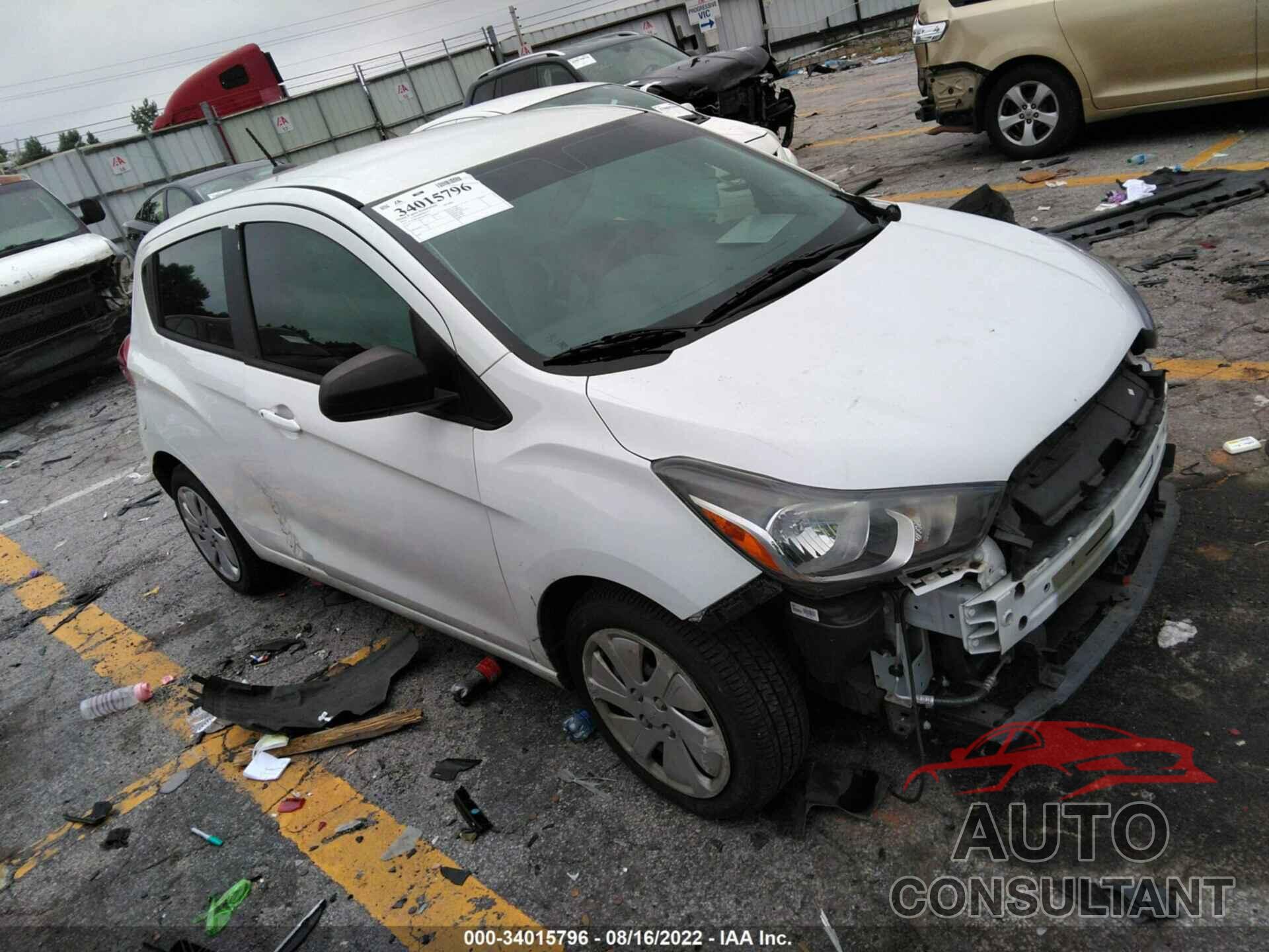 CHEVROLET SPARK 2016 - KL8CB6SA8GC618619