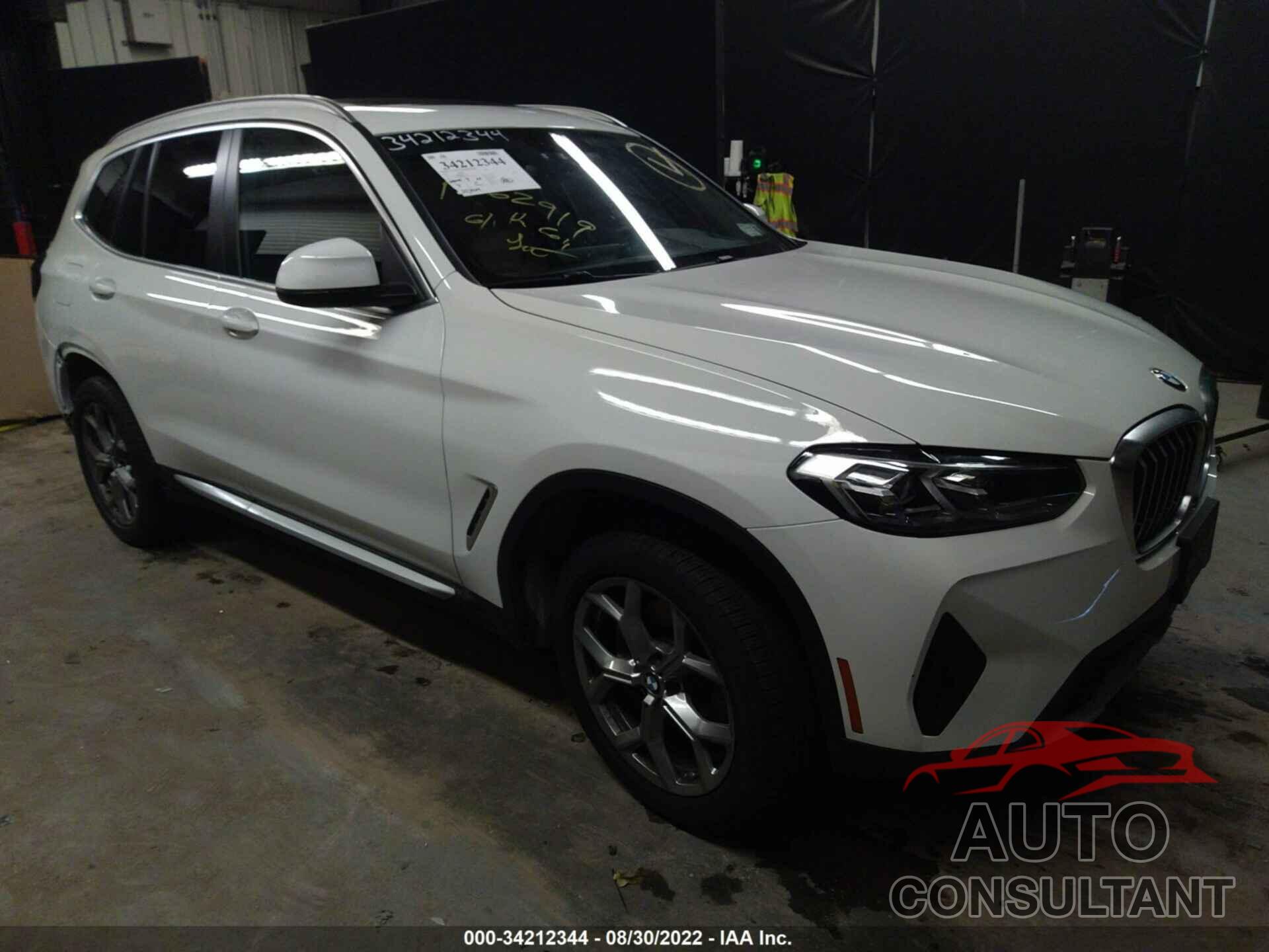 BMW X3 2022 - 5UX53DP05N9J74738