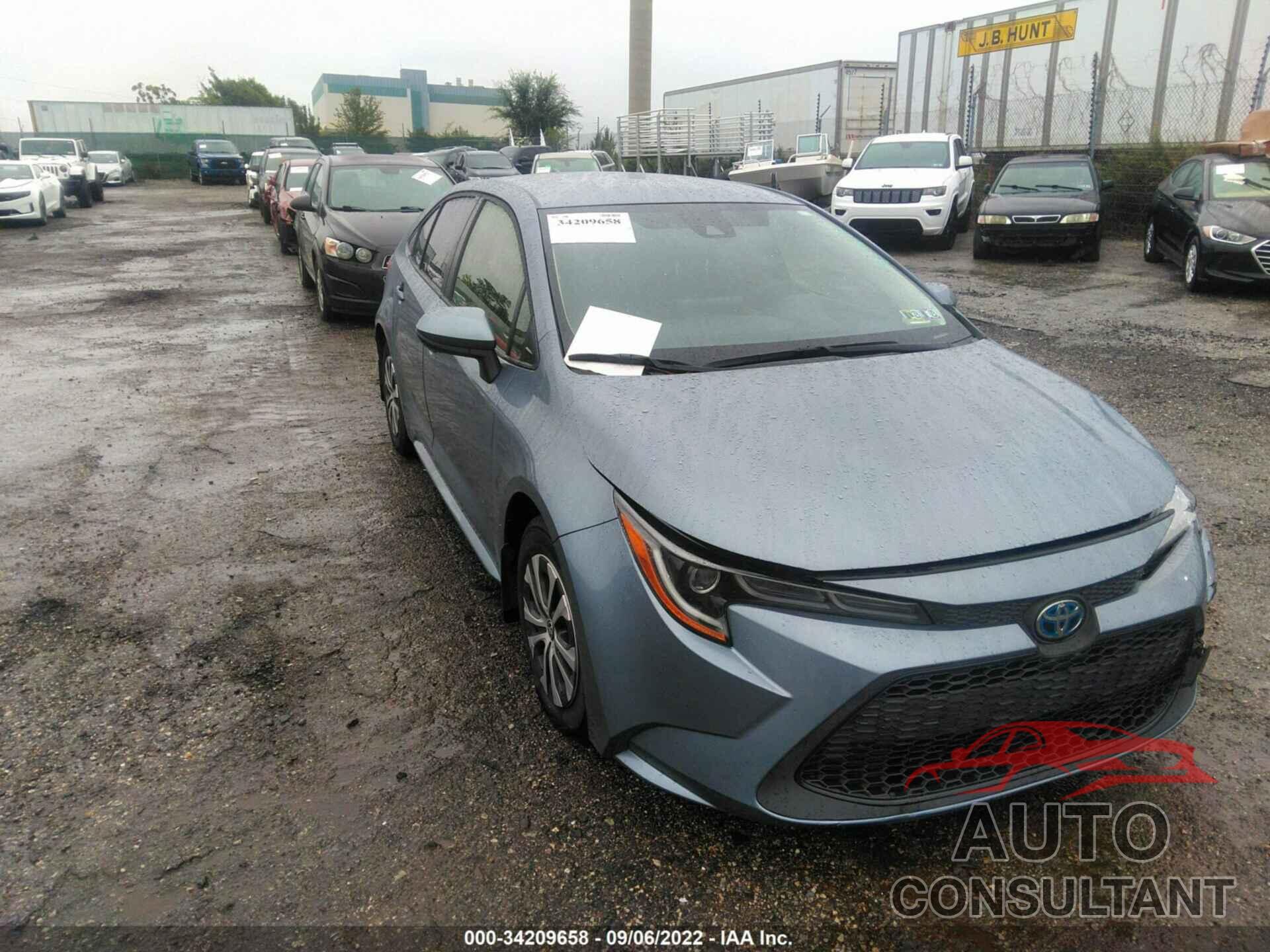 TOYOTA COROLLA 2022 - JTDEAMDE9NJ048825