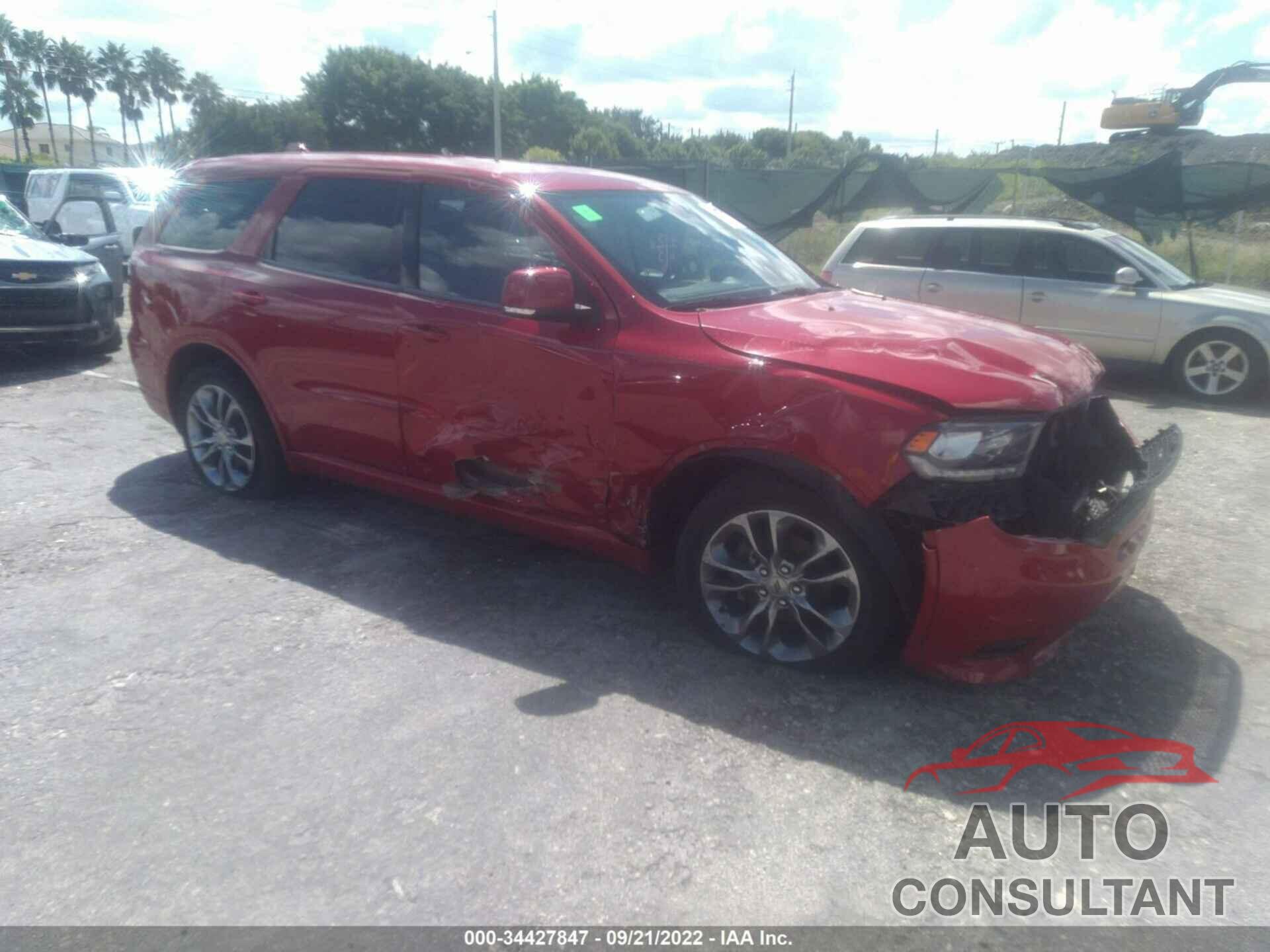 DODGE DURANGO 2019 - 1C4RDHDG6KC645013